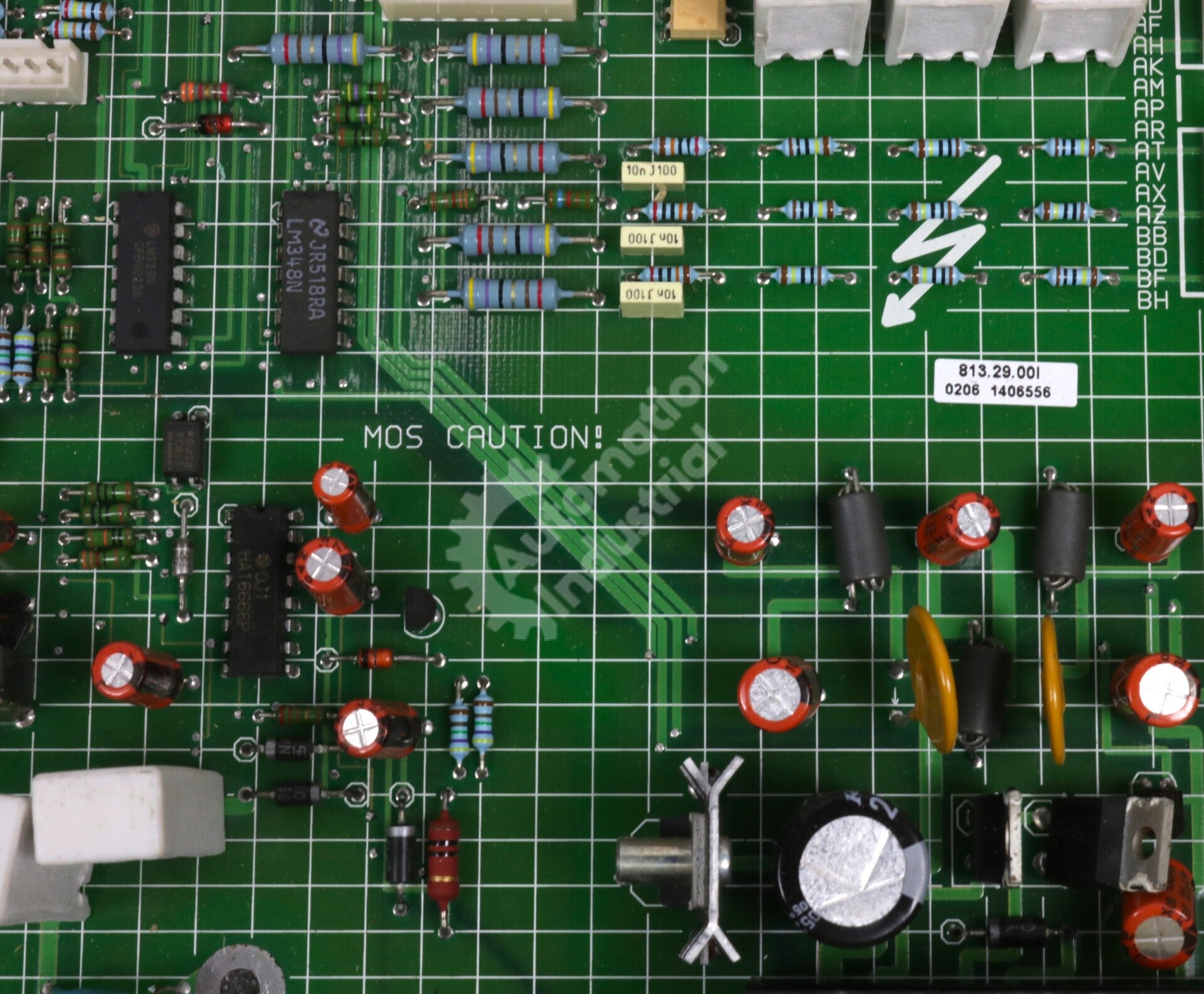 813.29.00 By Reliance Electric ULC Power Supply PC/Control Board GV3000