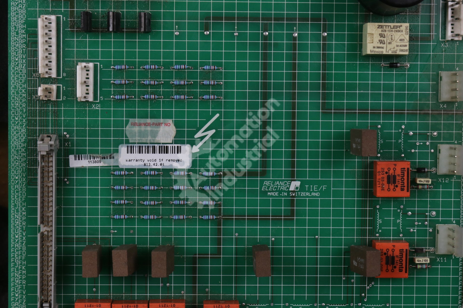 813.42.01 By Reliance Electric Drive Board 813.42.01AWY FlexPak 3000 Series