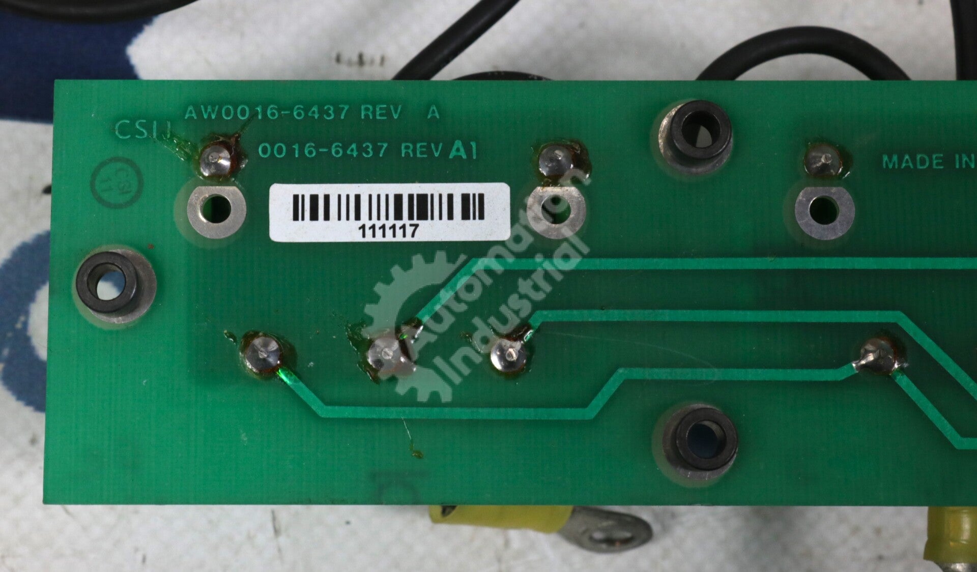 AW0016-6437 By Reliance Electric PC Board BRU-500 Series