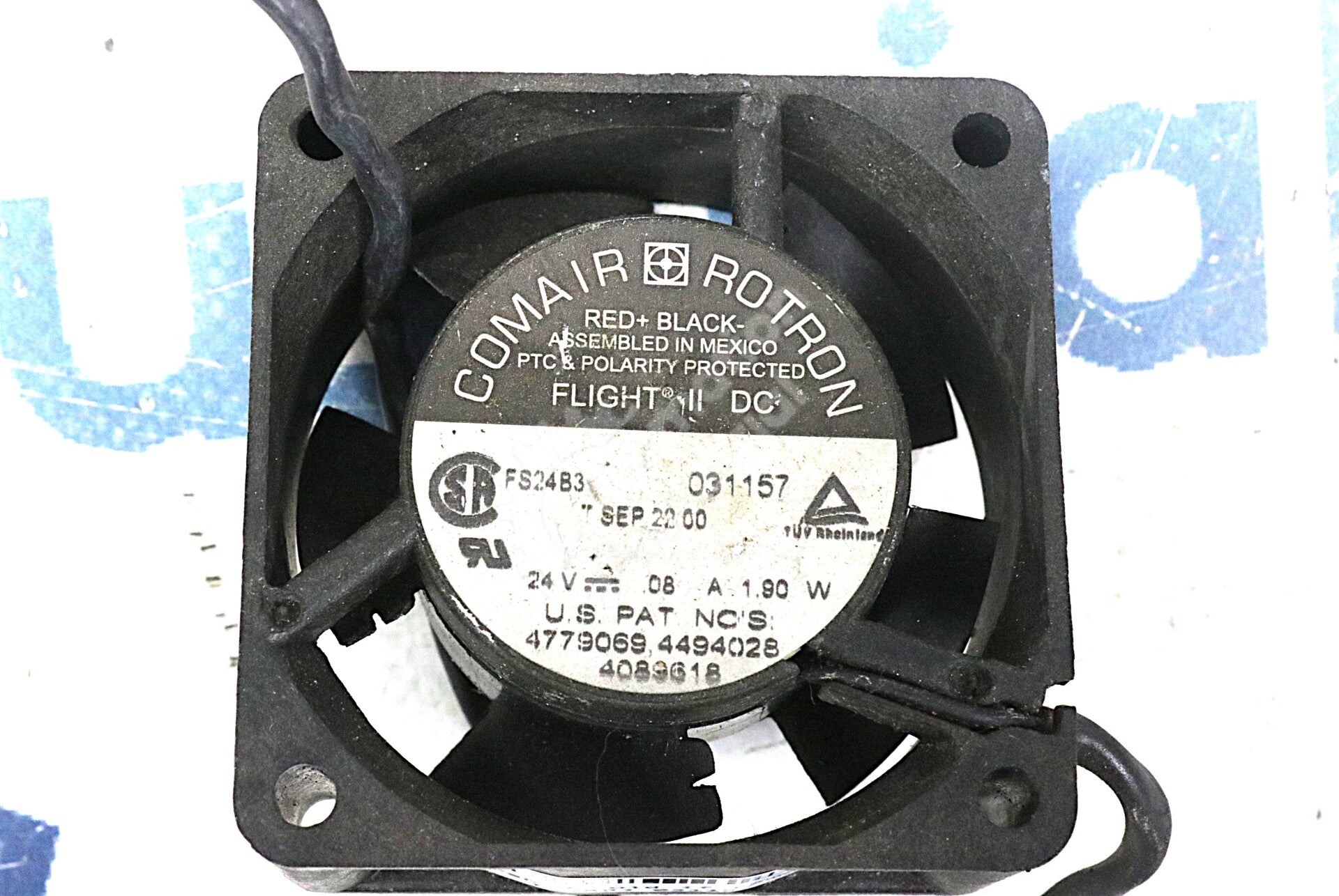 FS24B3 031157 By Reliance Electric DC Axial Fan
