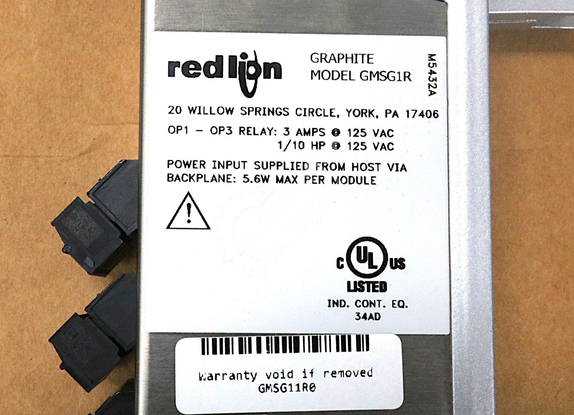 GMSG11R0 By Red Lion Option Card for I/O Expansion