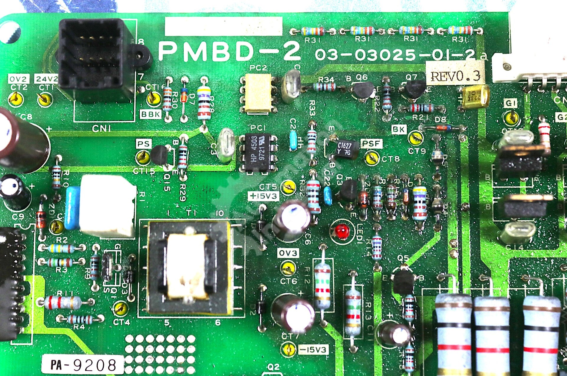 PMBD-2 By Reliance 03-03025-01-2A PC Board VZ3000 AC Servo Drives