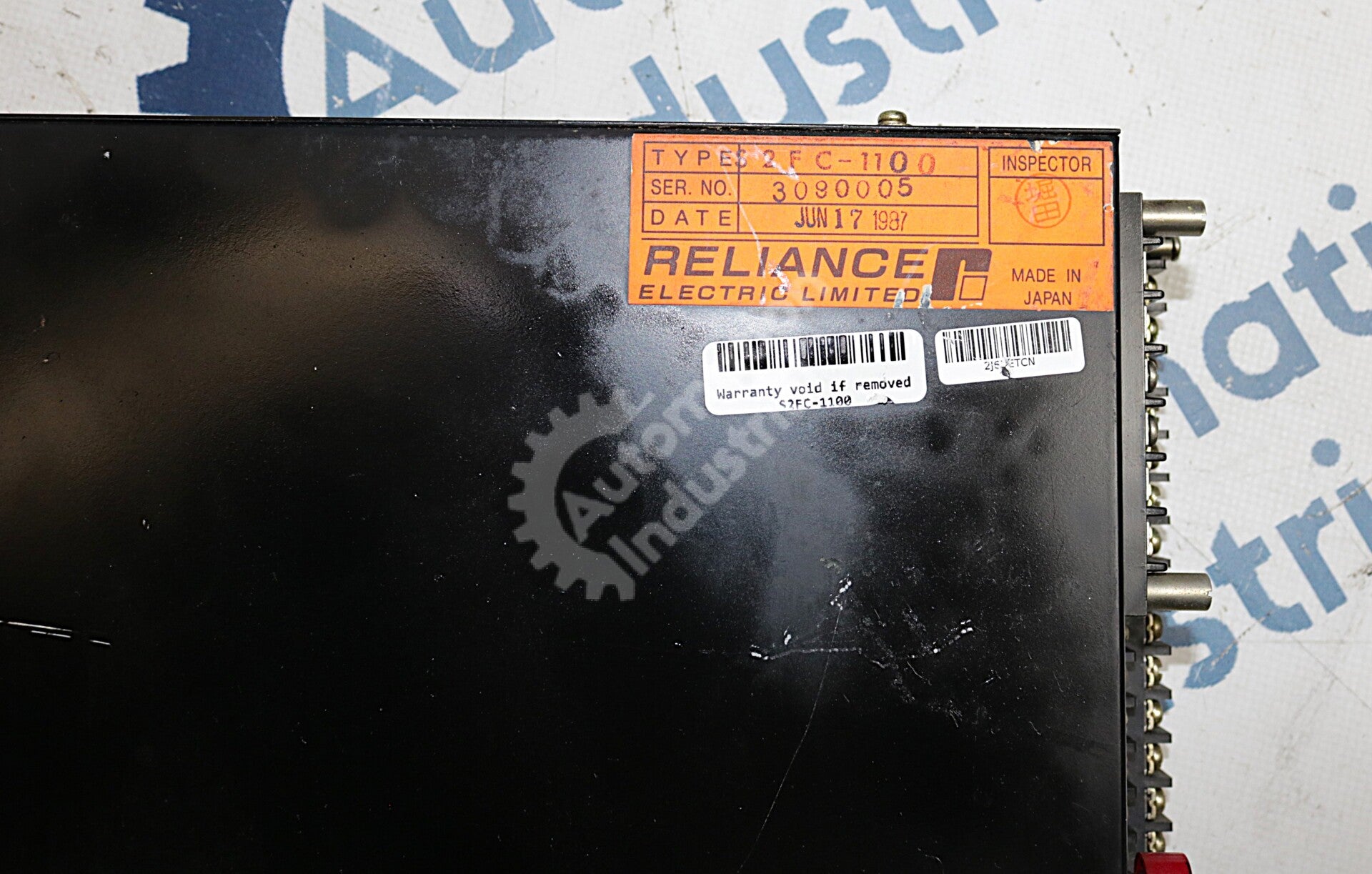 S2FC-1100 By Reliance Electric W/R-21126-2 Servo Drive