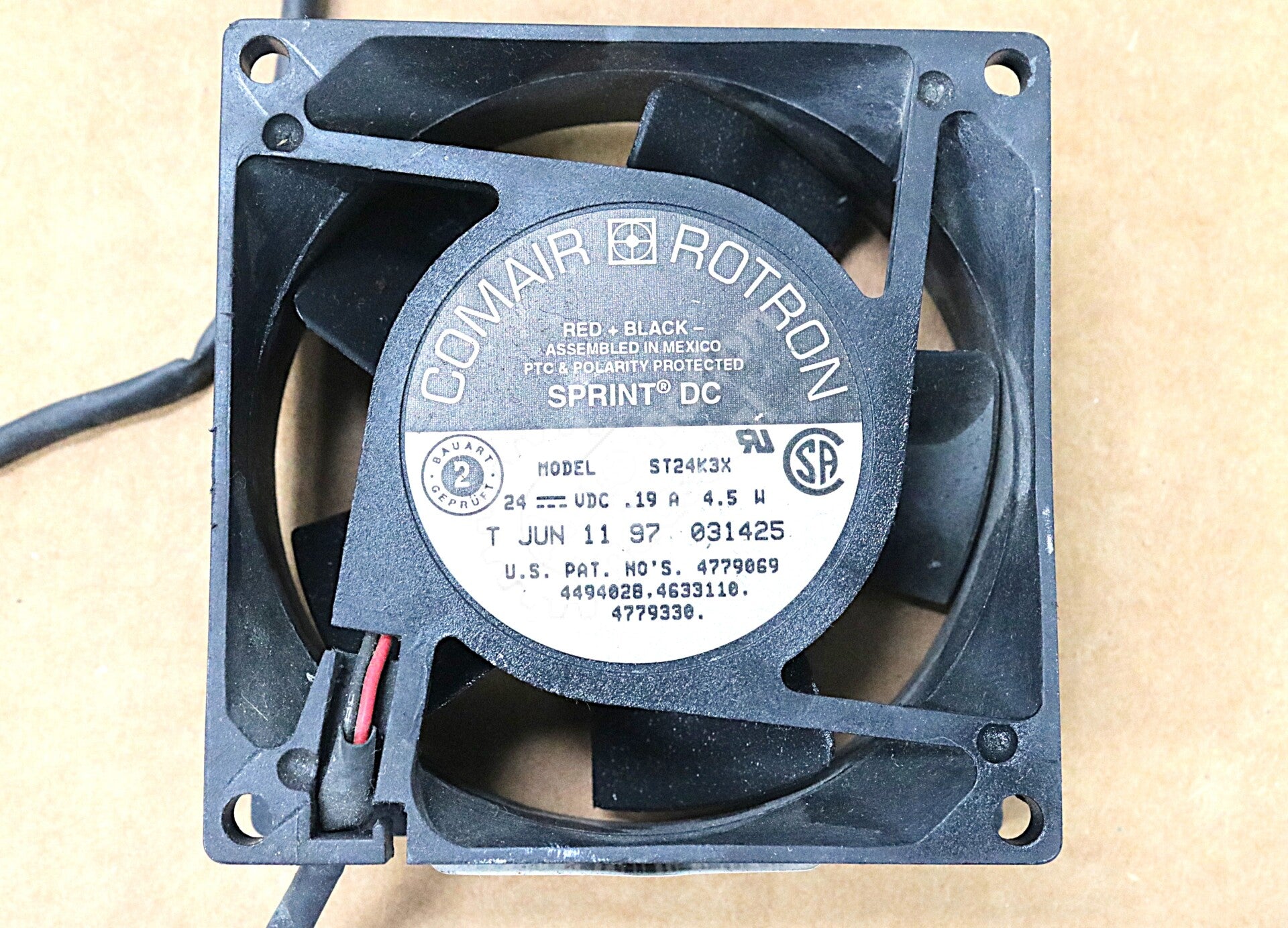 ST24K3X By Reliance Electric 24VDC Cooling Fan