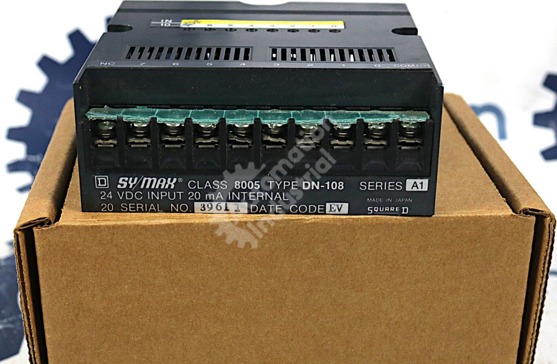 DN-108 By Square D Sy/Max Class 8005 24VDC Input Module