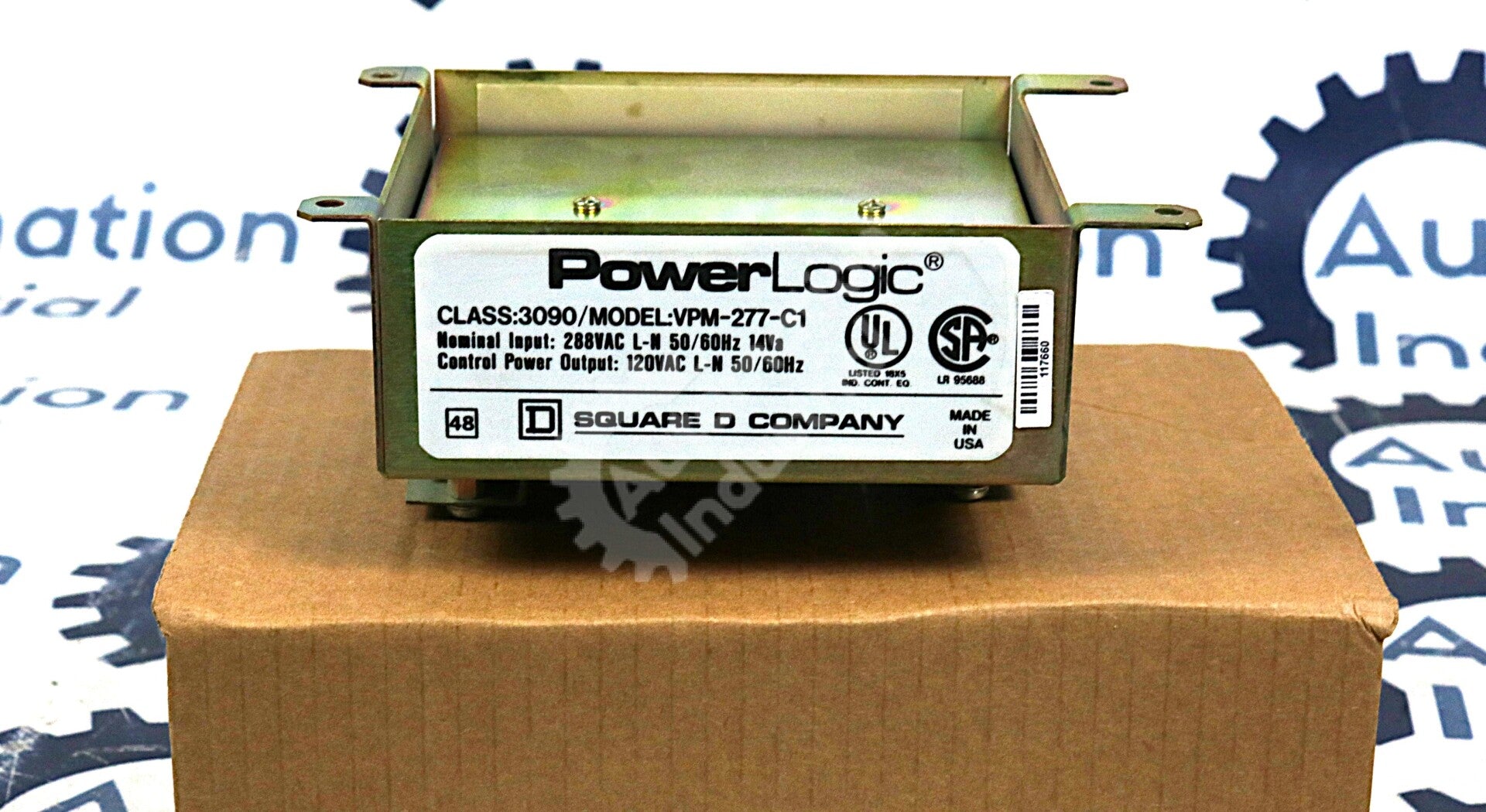 VPM-277-C1 By Square D PowerLogic Class 3090 120VAC 50/60Hz Voltage Power Module