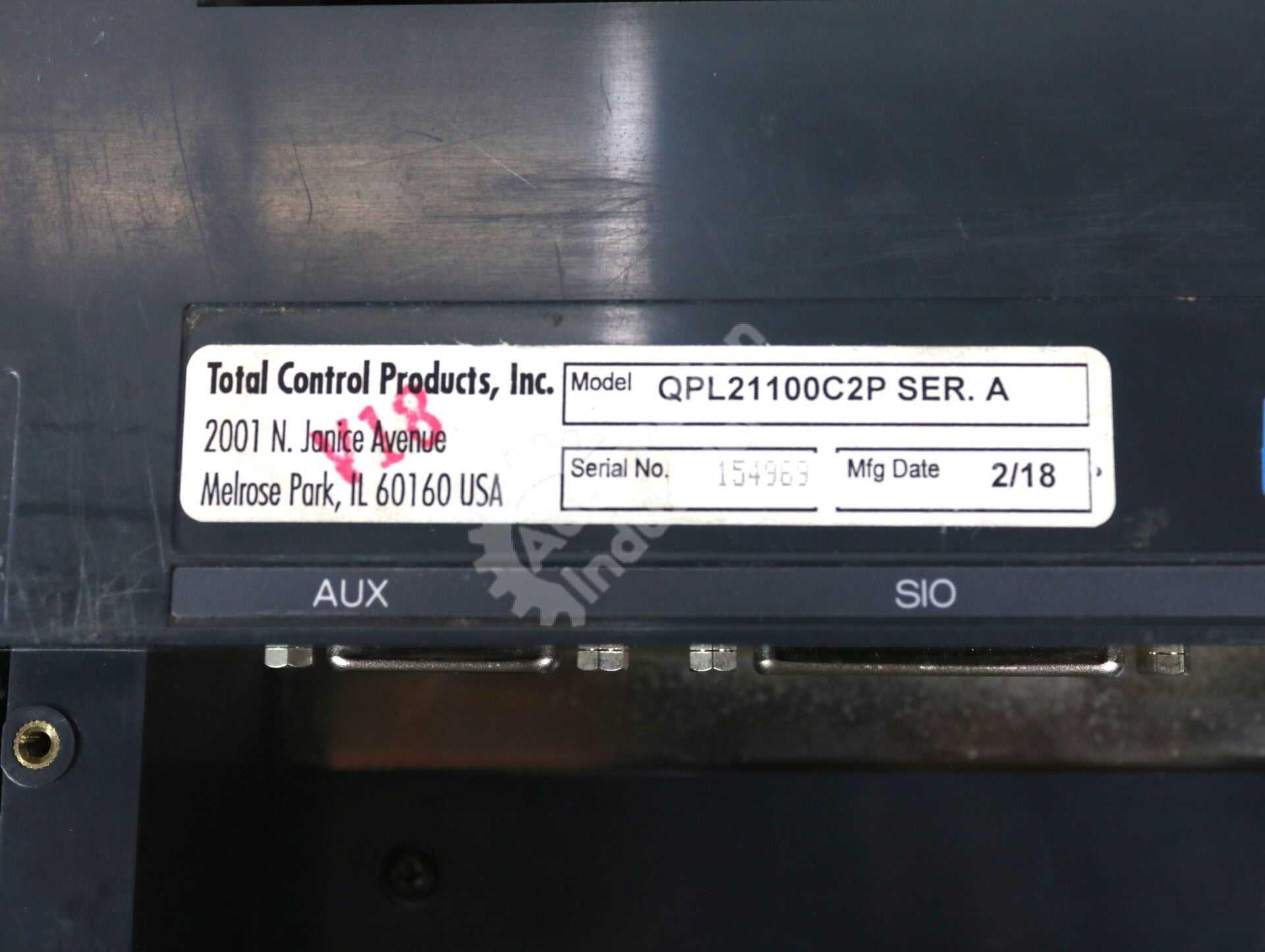 QPL21100C2P By GE Fanuc Total Control 12In 120VAC QuickPanel Operator Interface