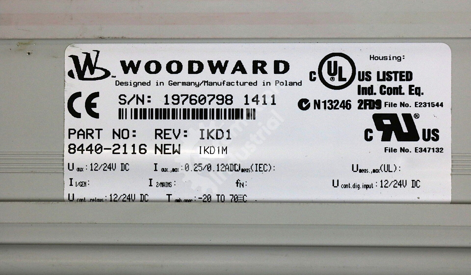 8440-2116 By Woodward IKD 1 Digital I/O Expansion Board