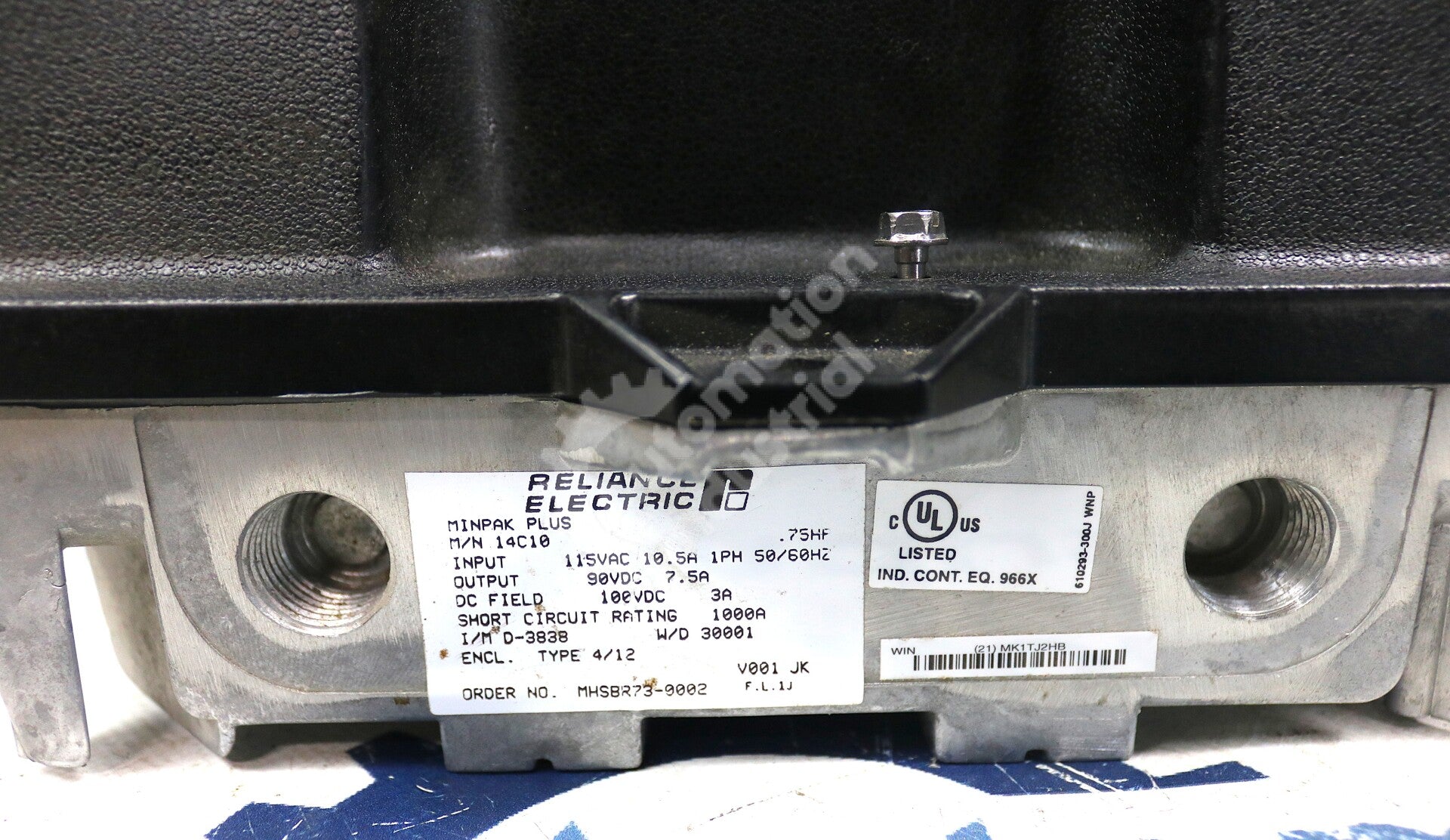 14C10 By Reliance Electric 115VAC 50/60Hz MinPak Plus Single-Phase DC Controller