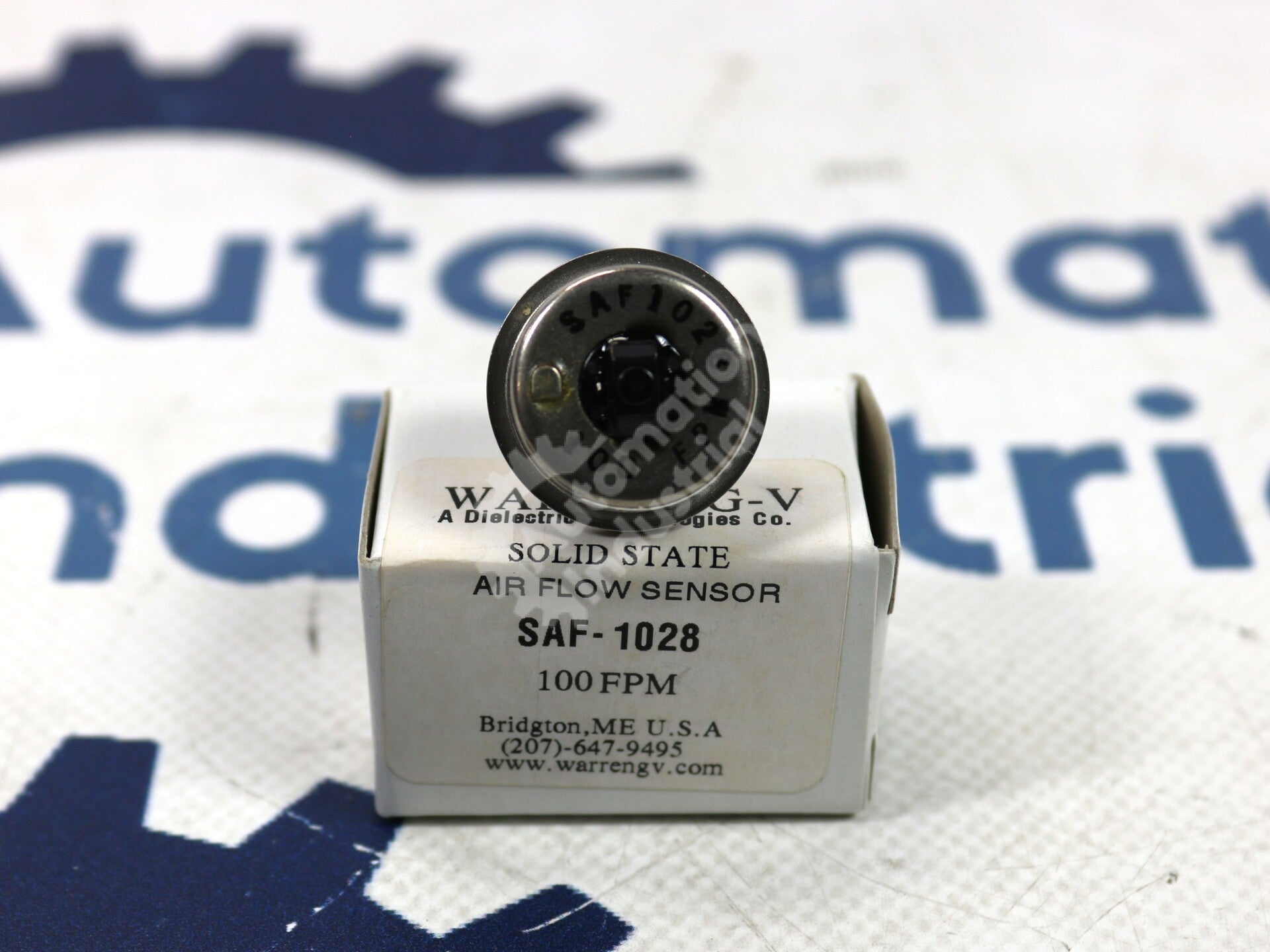 SAF-1028 By Warren G-V 100FPM Air Flow Sensor Switch NSFP