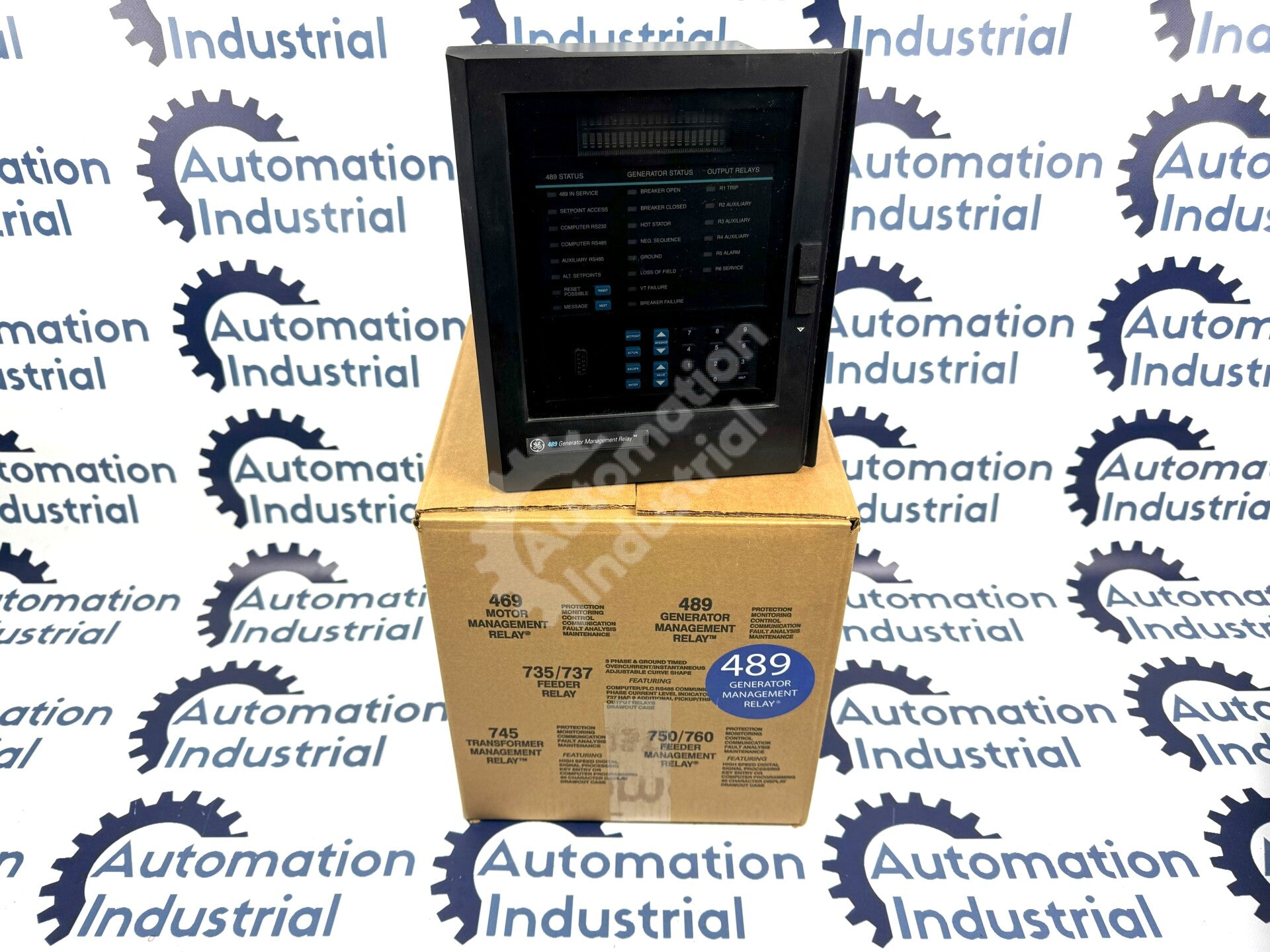 GE Multilin 489-P5-HI-A20 Generator Management Relay