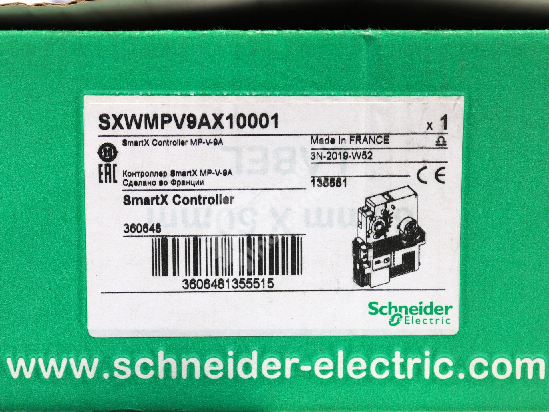 SXWMPV9AX10001 By Schneider Electric 9-Point VAV Field Controller Module NSFP