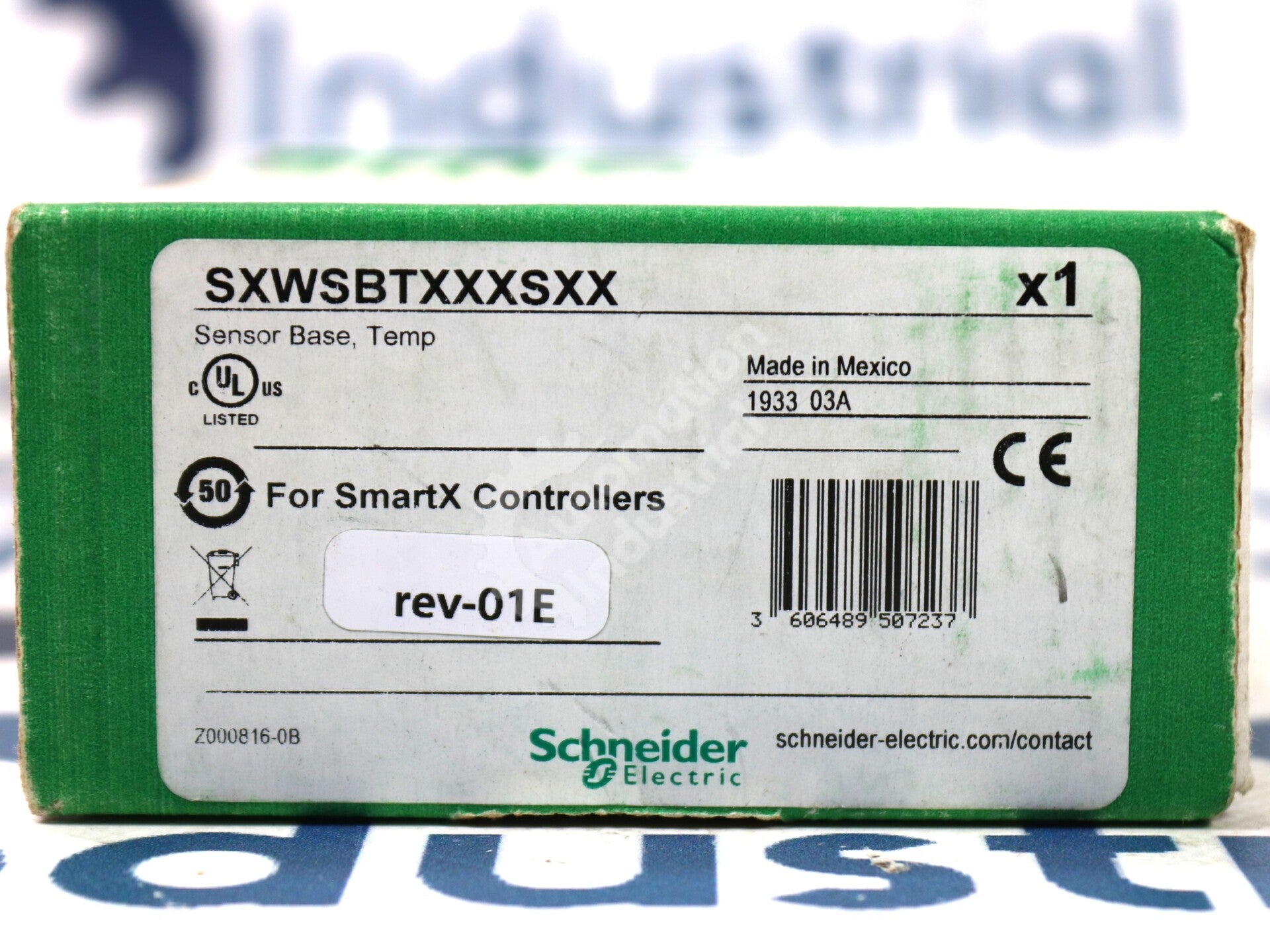 SXWSBTXXXSXX By Schneider Electric Sensor Base for SmartX IP Controllers NSFP