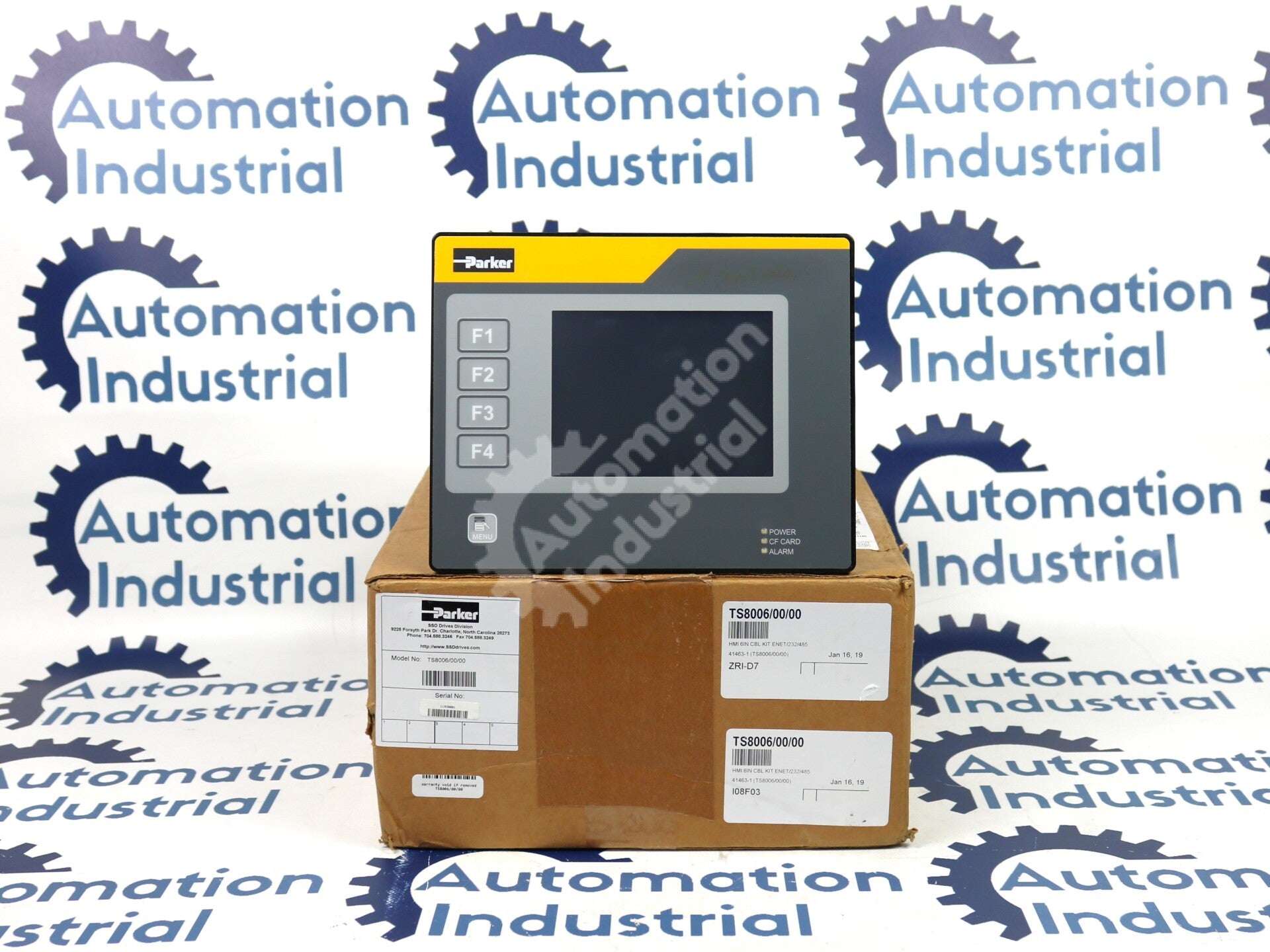 TS8006/00/00 By Parker Eurotherm 5.7In Touchscreen and Pushbutton HMI NSFP