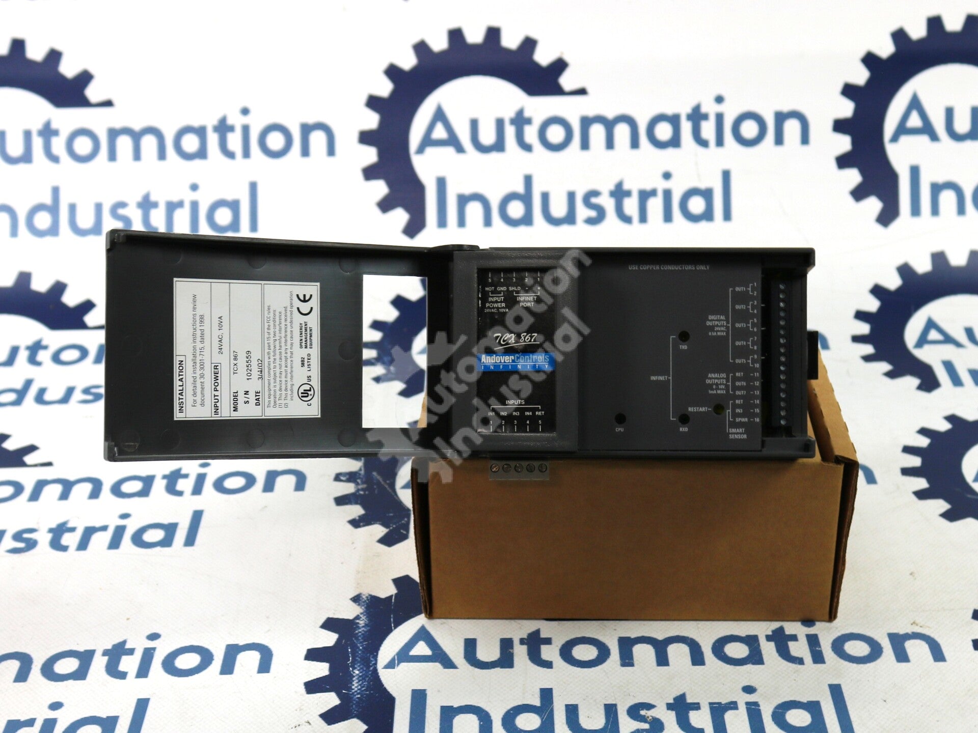 TXC-867 By Schneider Electric 7-Point Compact Terminal Control Unit