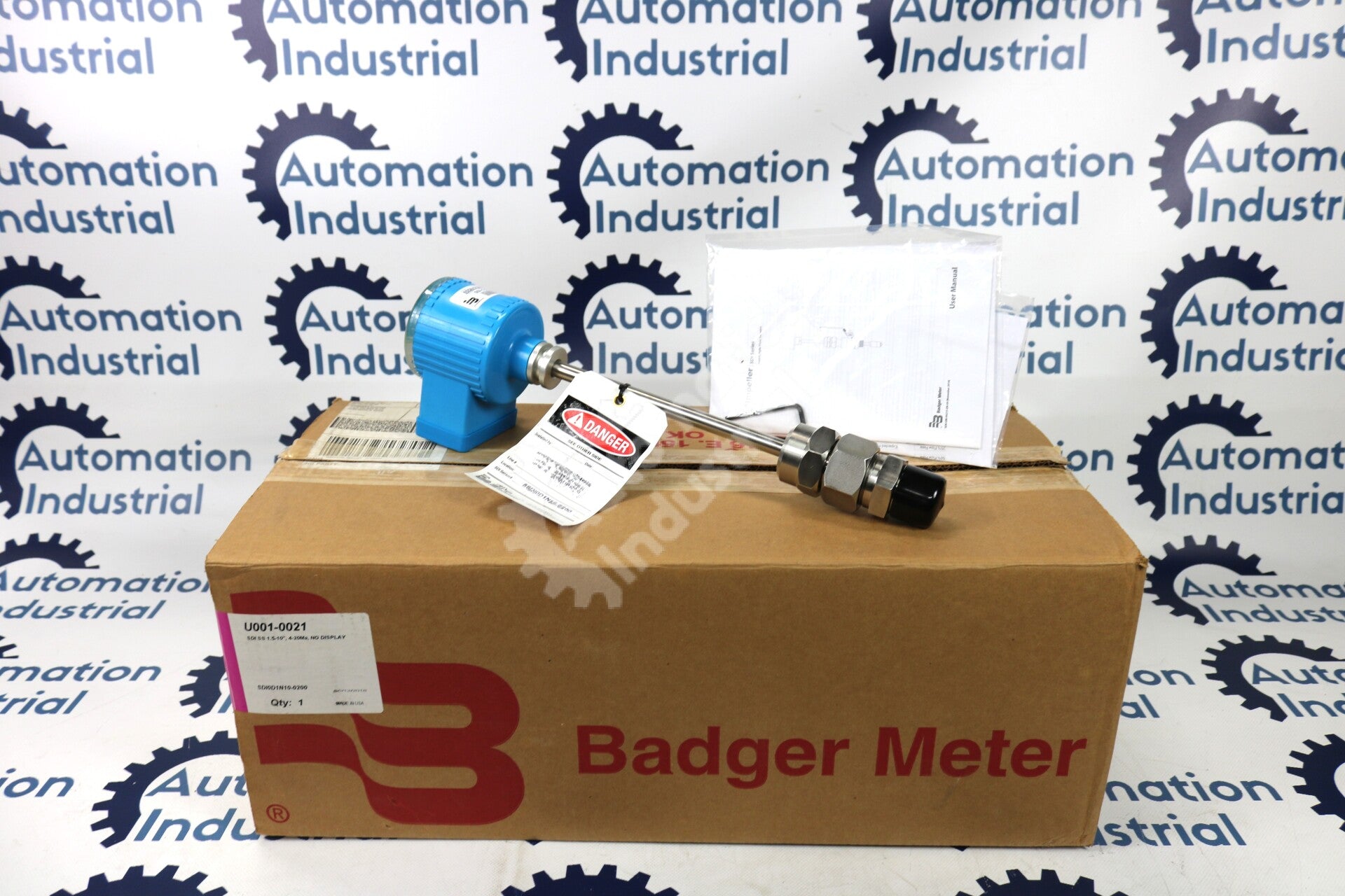 SDI0D1N10-0200 By Badger Meter Inc. U001-0021 Stainless Steel Flow Meter NSFP