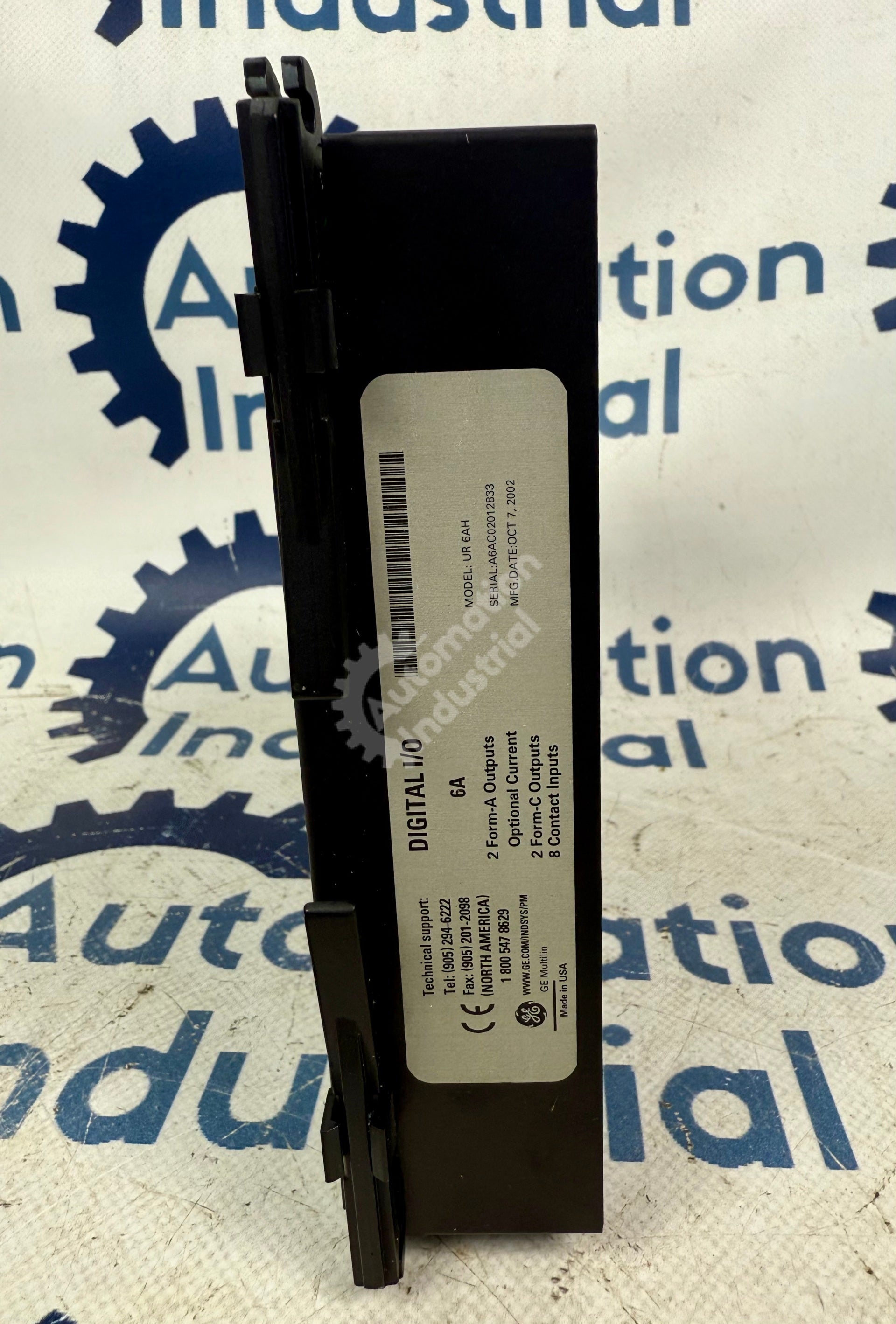 UR 6AH By GE Multilin UR-6AH 2 Form-A Outputs 6A Digital I/O Module