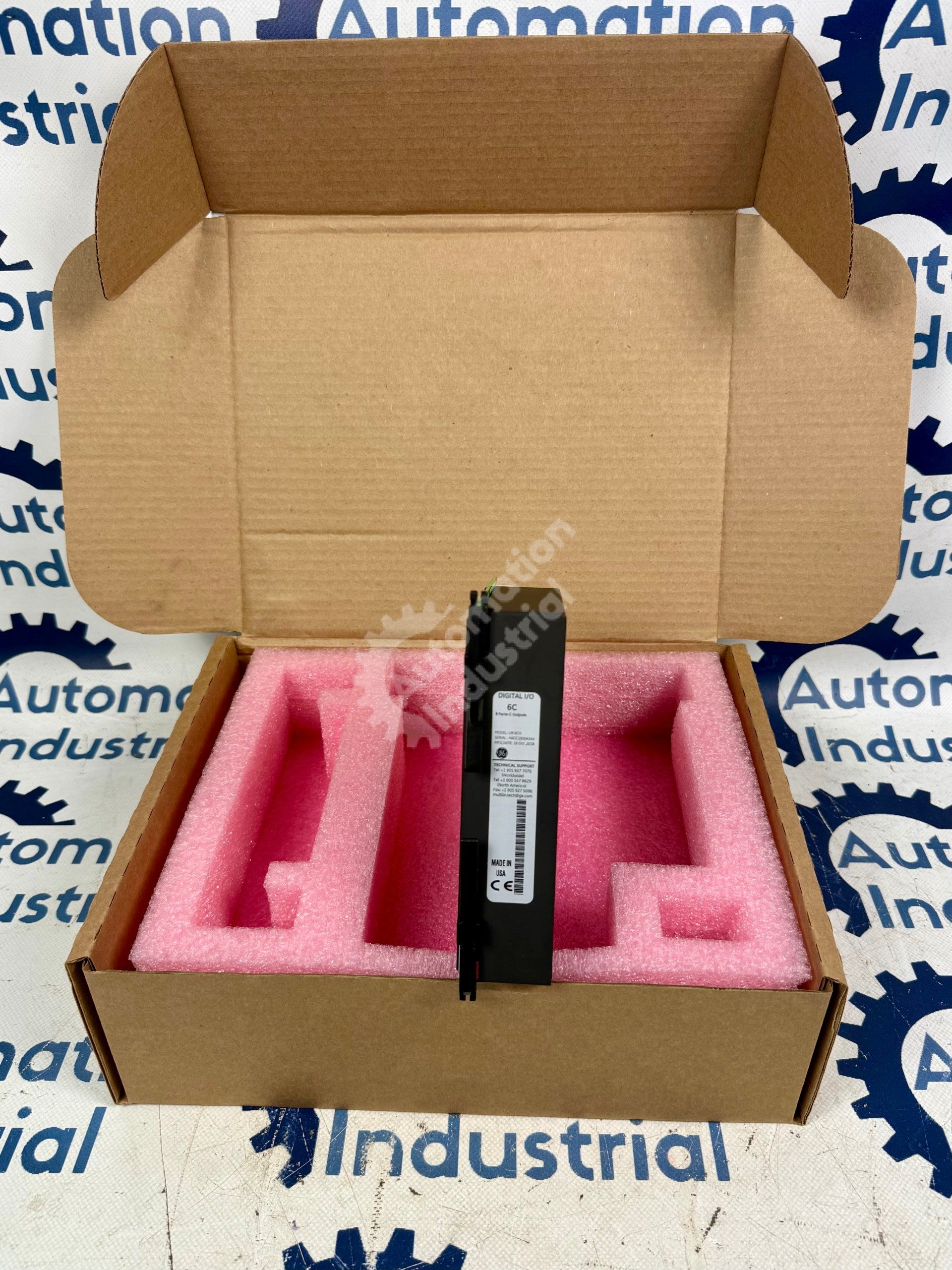 UR-6CH By GE Multilin 8 Form-C Outputs Digital Input/Output Module