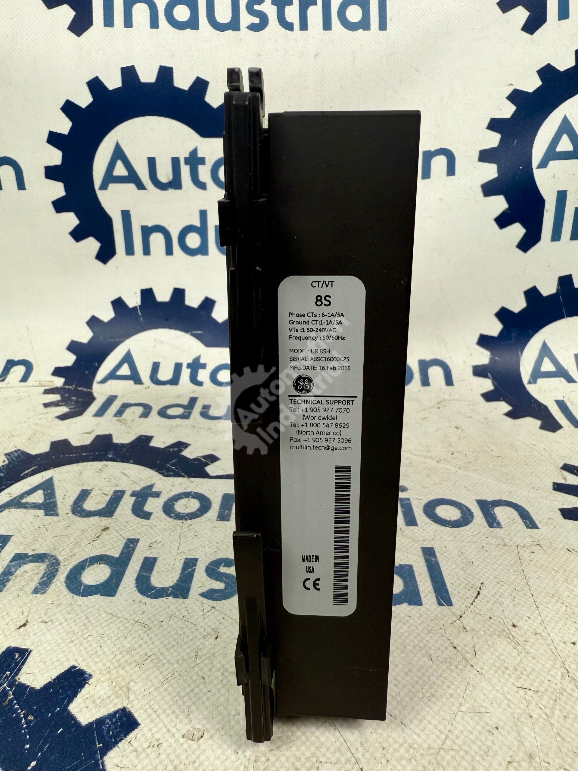 UR 8SH By GE Multilin UR-8SH CT/VT Module Universal Relay 7ECT/1EVT