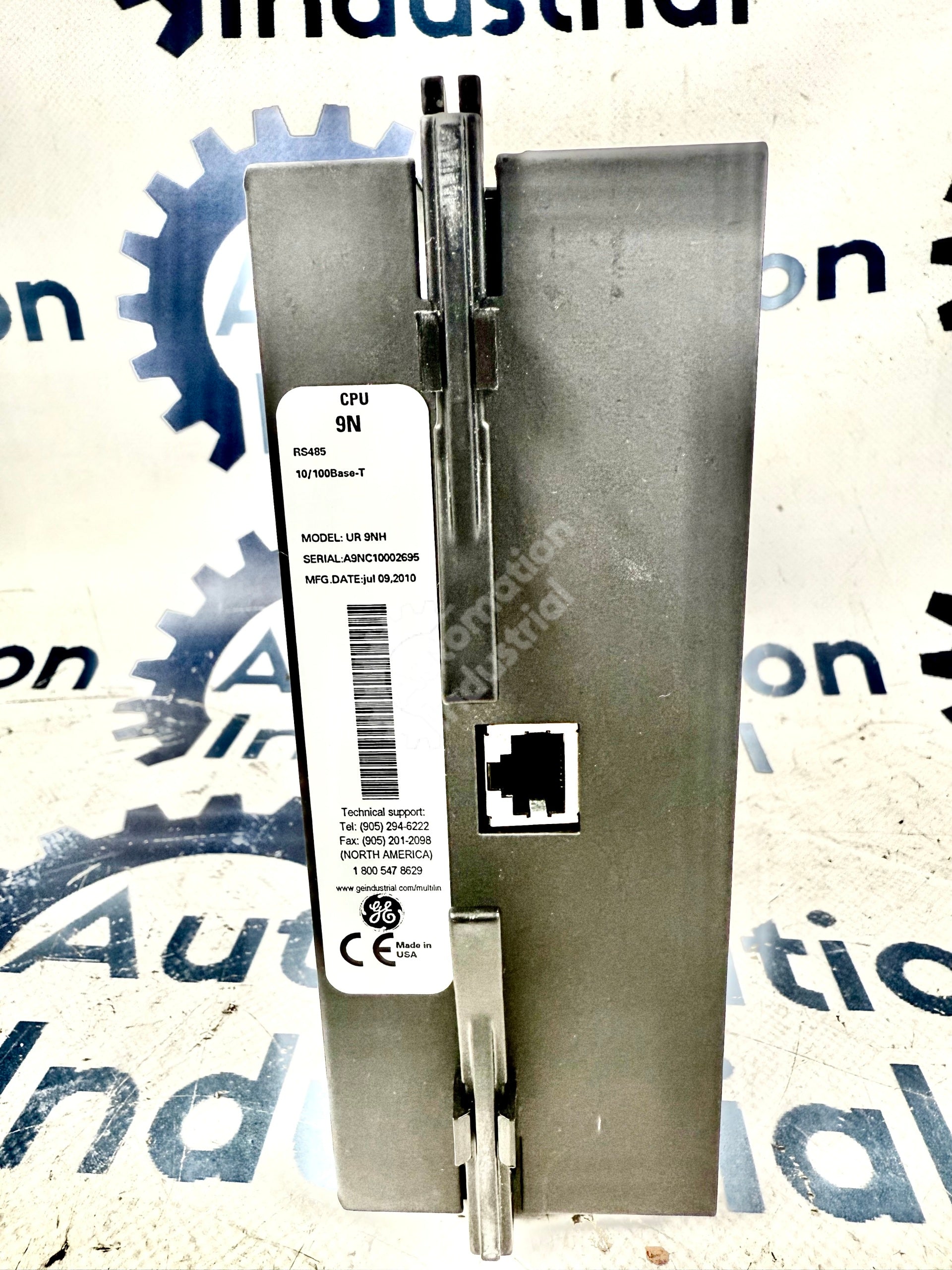 UR 9NH By GE Multilin UR-9NH RS485 And 10/100Base-T CPU Module