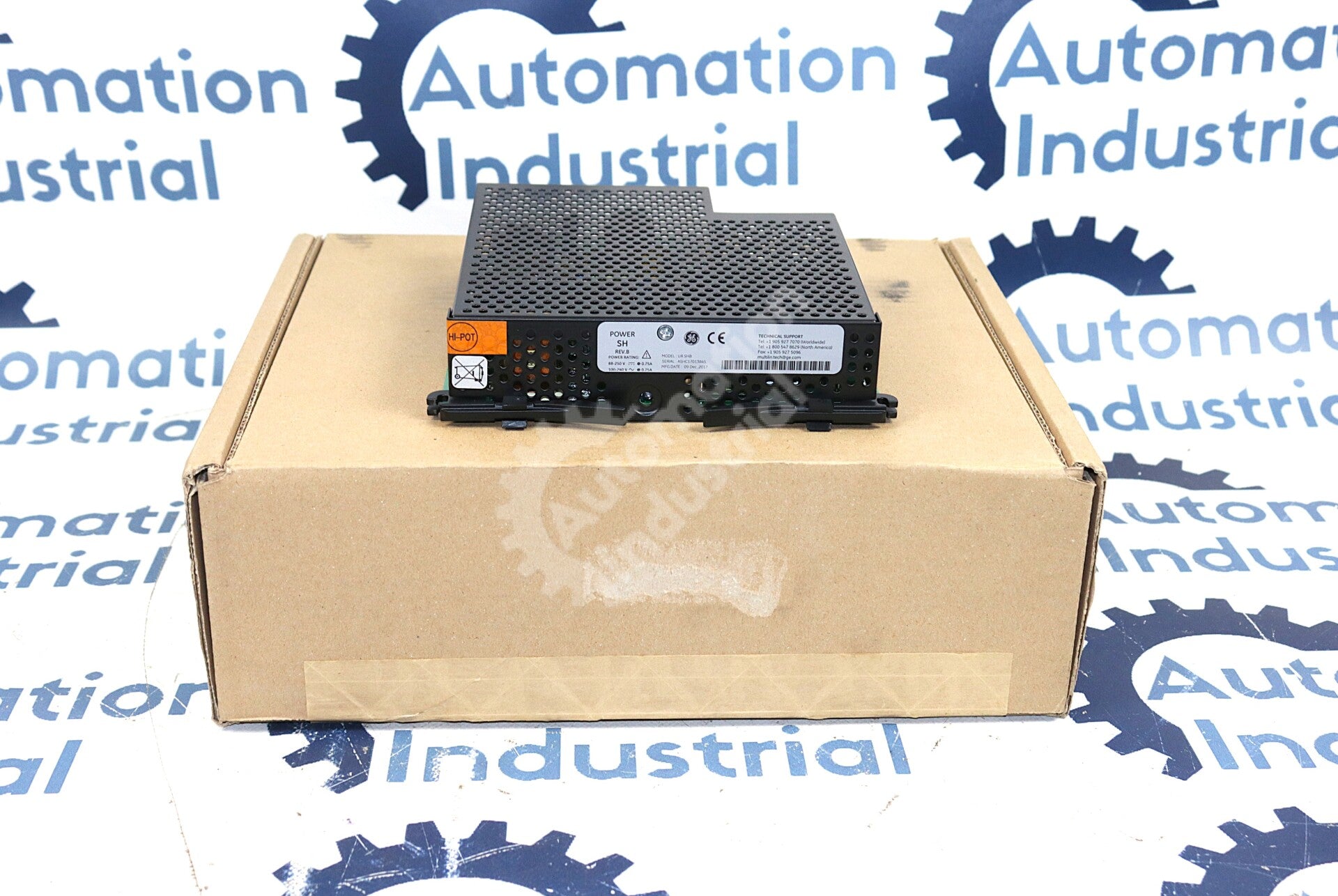 UR SHB By GE Multilin UR-SHB Power Supply Module New Surplus Factory Package
