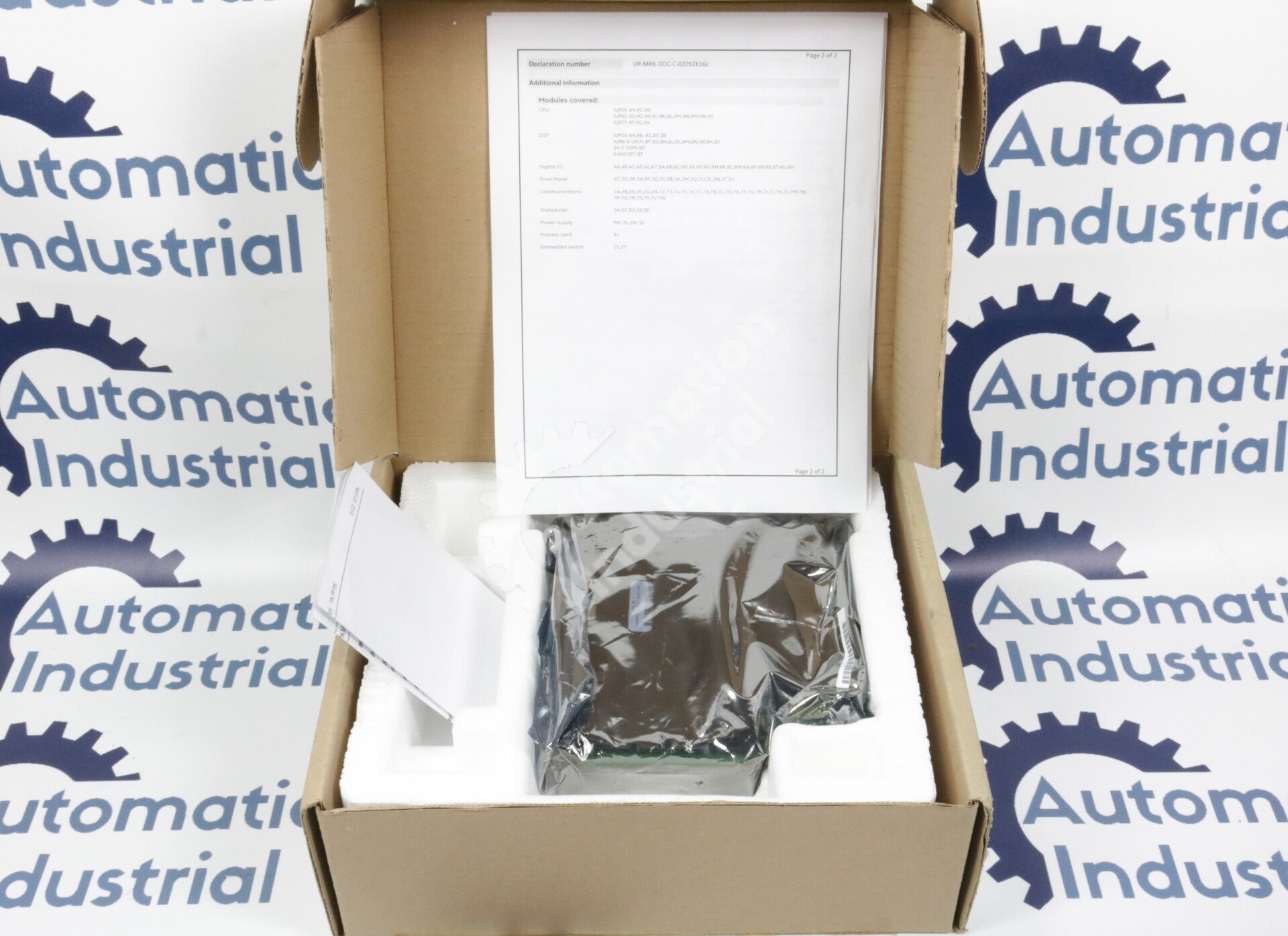 UR SLA By GE Multilin UR-SLA Power Supply Module New Surplus Factory Package