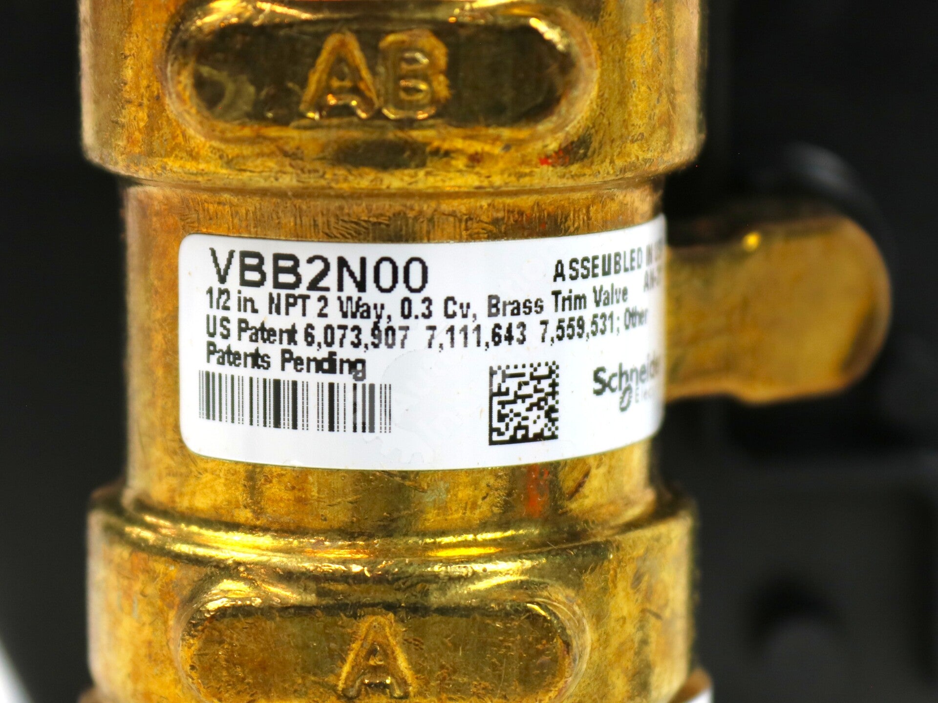 VBB2N00+M333A00 By Schneider Electric 0.3Cv Ball Valve Actuator NSFP