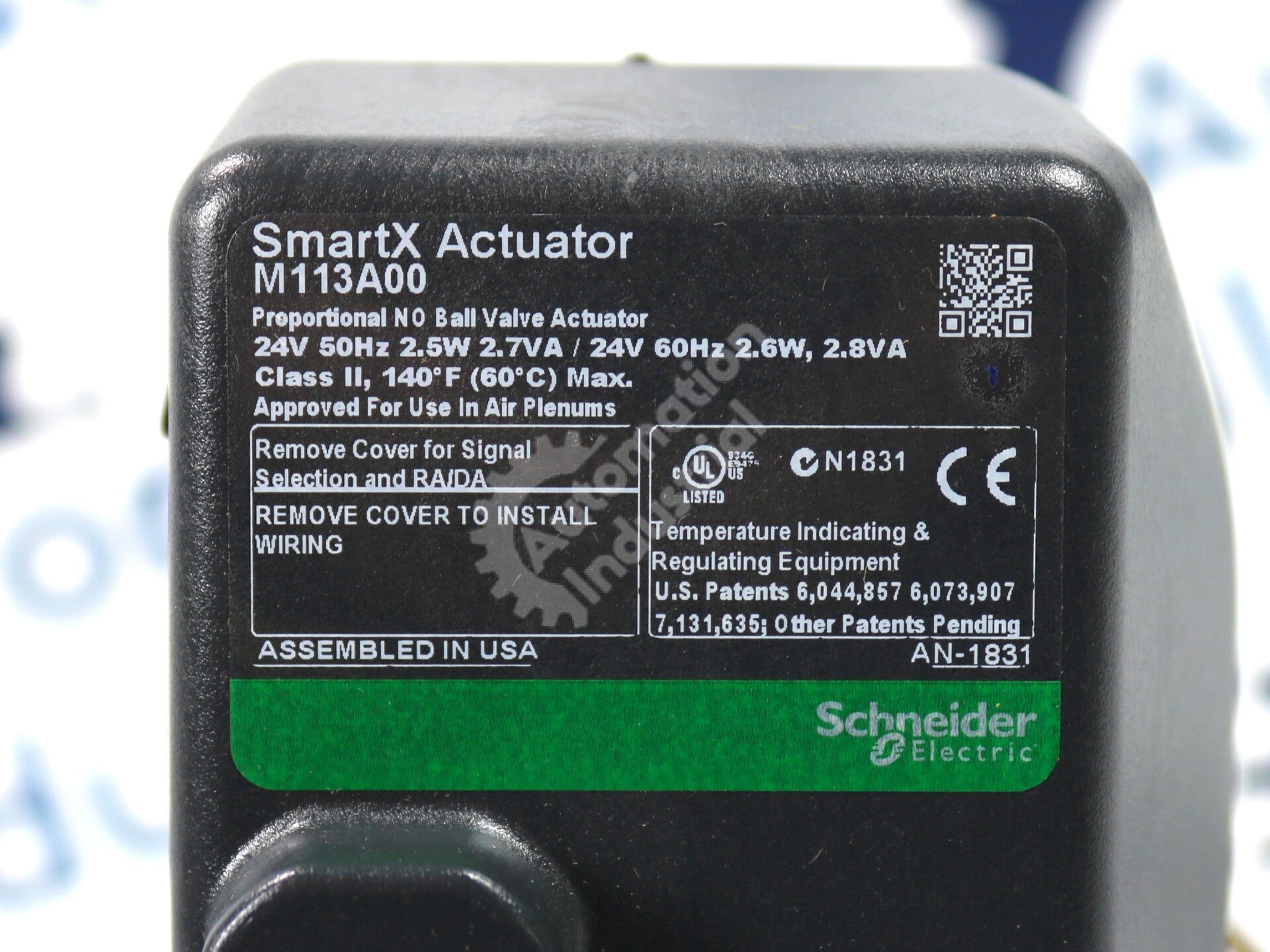 VBB2N03+M113A00 By Schneider Electric 2.1Cv Ball Valve Actuator NSFP