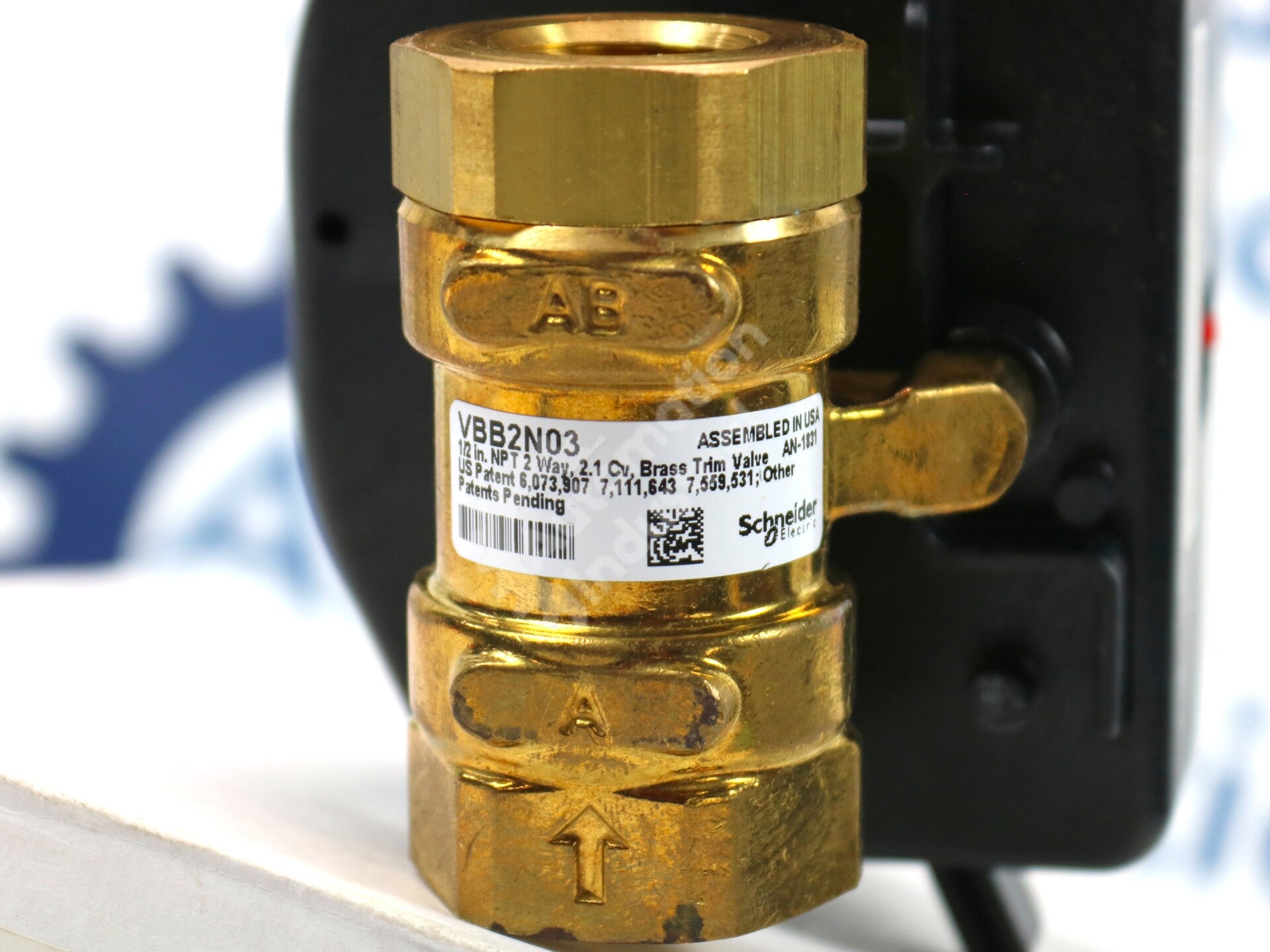 VBB2N03+M113A00 By Schneider Electric 2.1Cv Ball Valve Actuator NSFP