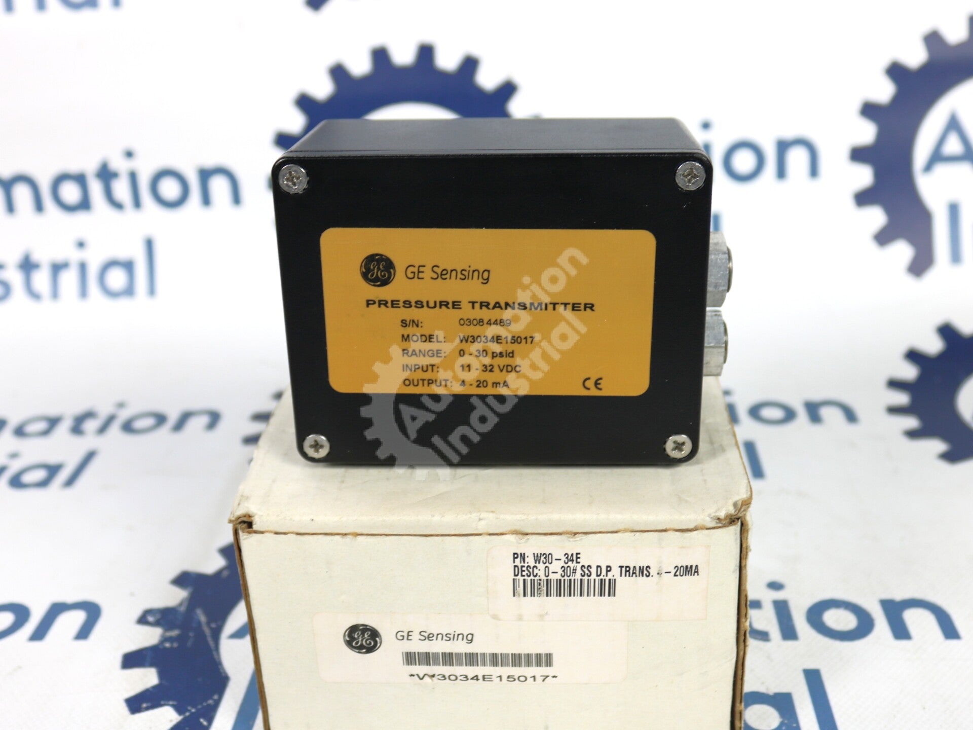 W3034E15017 By General Electric W30-34E Differential Pressure Transmitter NSFP