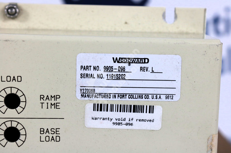9905-096 by Woodward Automatic Generator Loading Control AGLC Series