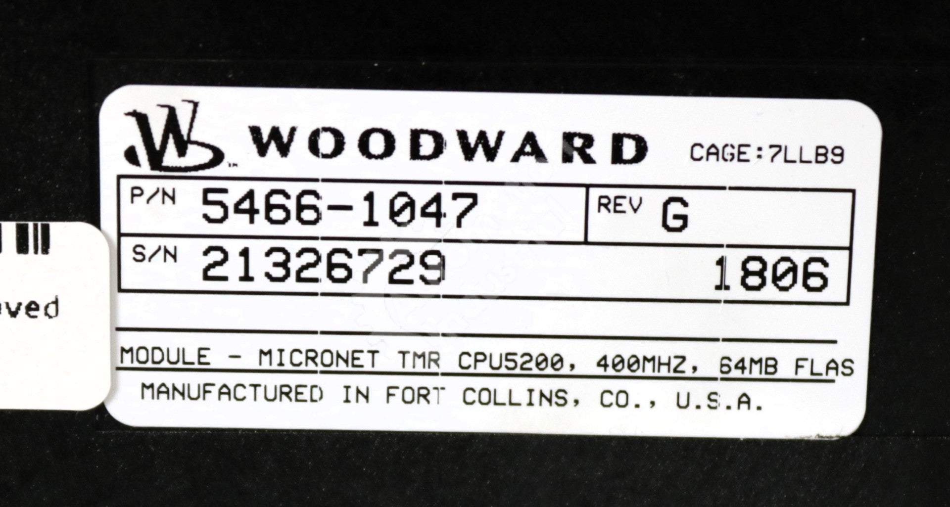 5466-1047 by Woodward  Triple Modular Redundant New Surplus No Box