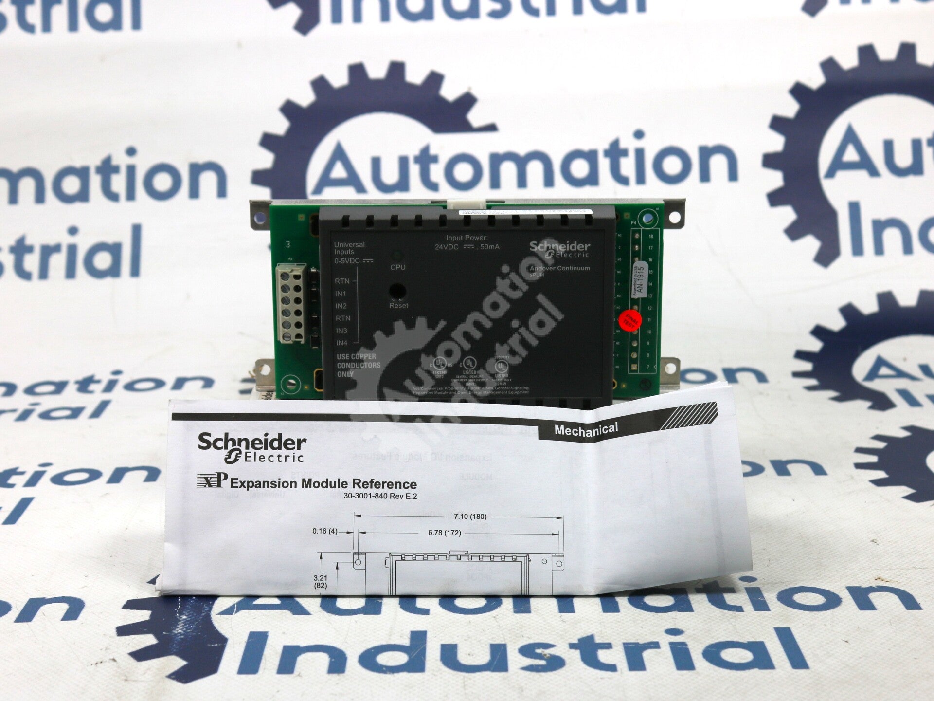 XPUI4-A By General Electric 05-1001-289 4-Universal Input Expansion Module NSFP