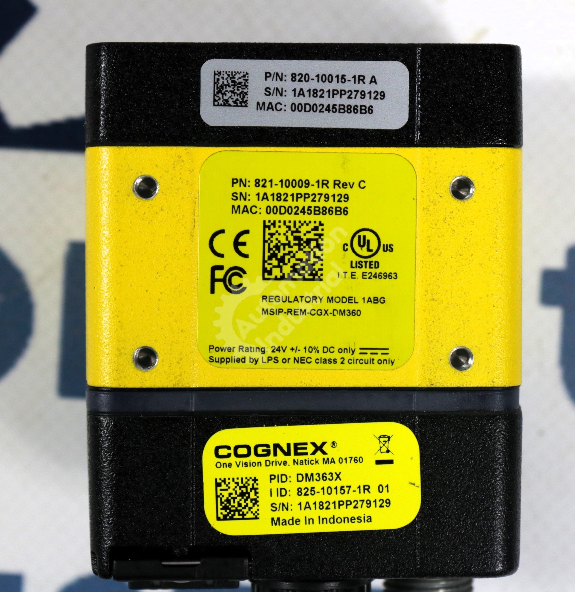 DM363X by Cognex 825-10157-1R Fixed Mount Barcode Scanner DM363X by Cognex 825-10157-1R Fixed Mount Barcode Scanner