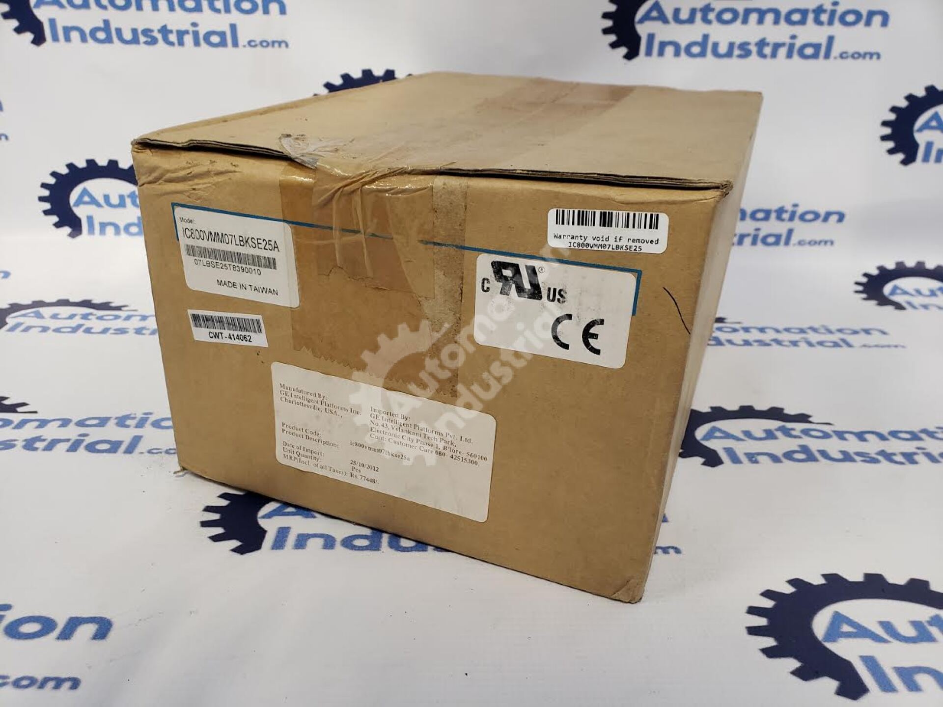 GE Fanuc IC800VMM07LBKSE25A VersaMotion Servo Motor New In Box