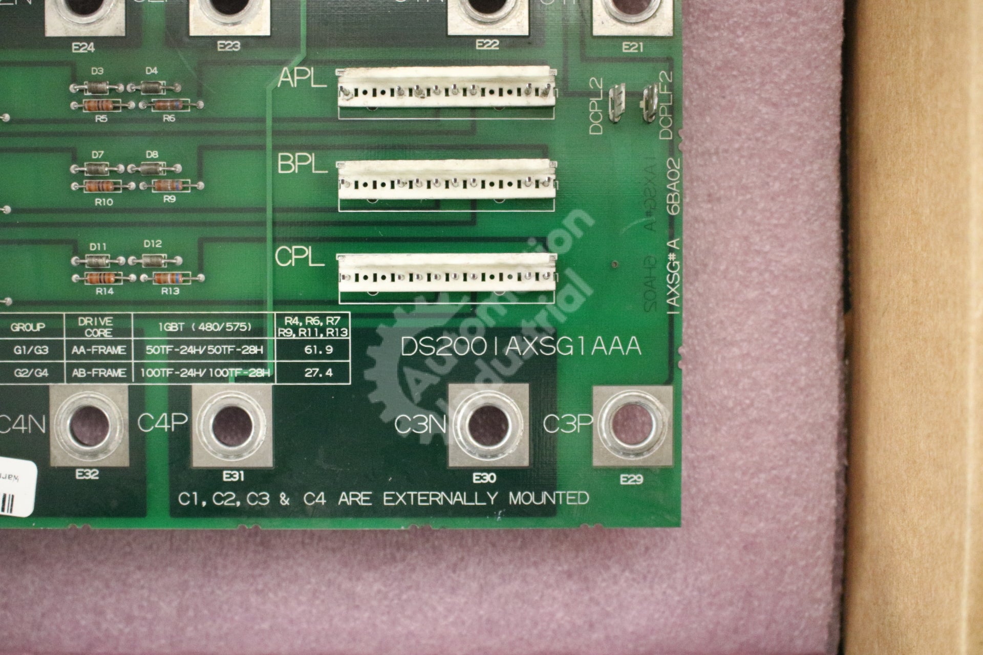 GE DS200IAXSG1A DS200IAXSG1AAA IGBT AA/AB Snubber Board Mark V