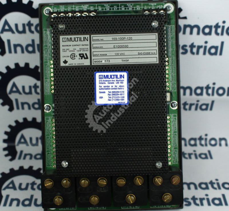 GE Multilin 169-100P-120 Motor Management Relay New Surplus Factory Package
