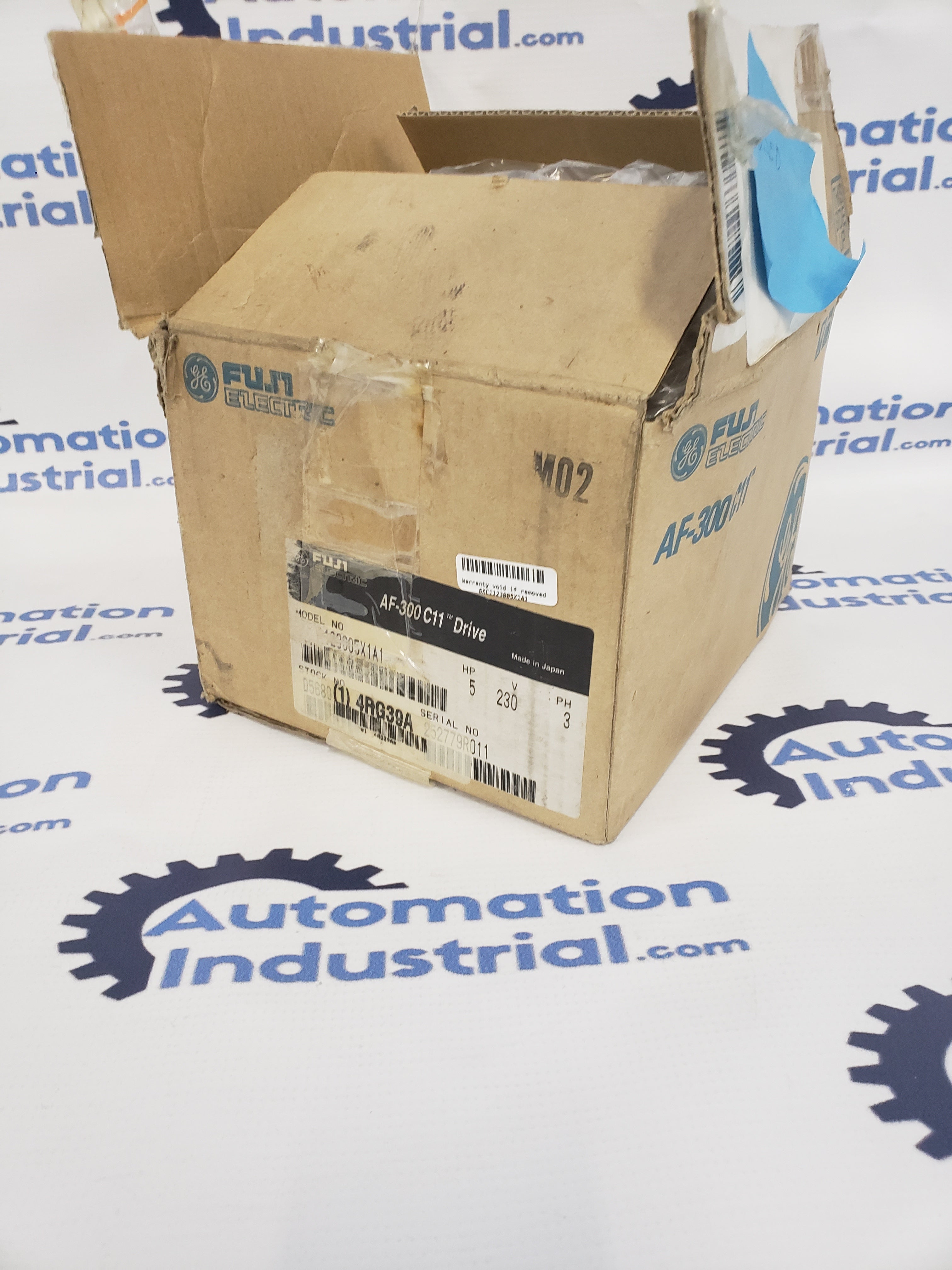 GE Fuji AF300 C11 6KC1123005X1A1 5HP 230VAC Drive