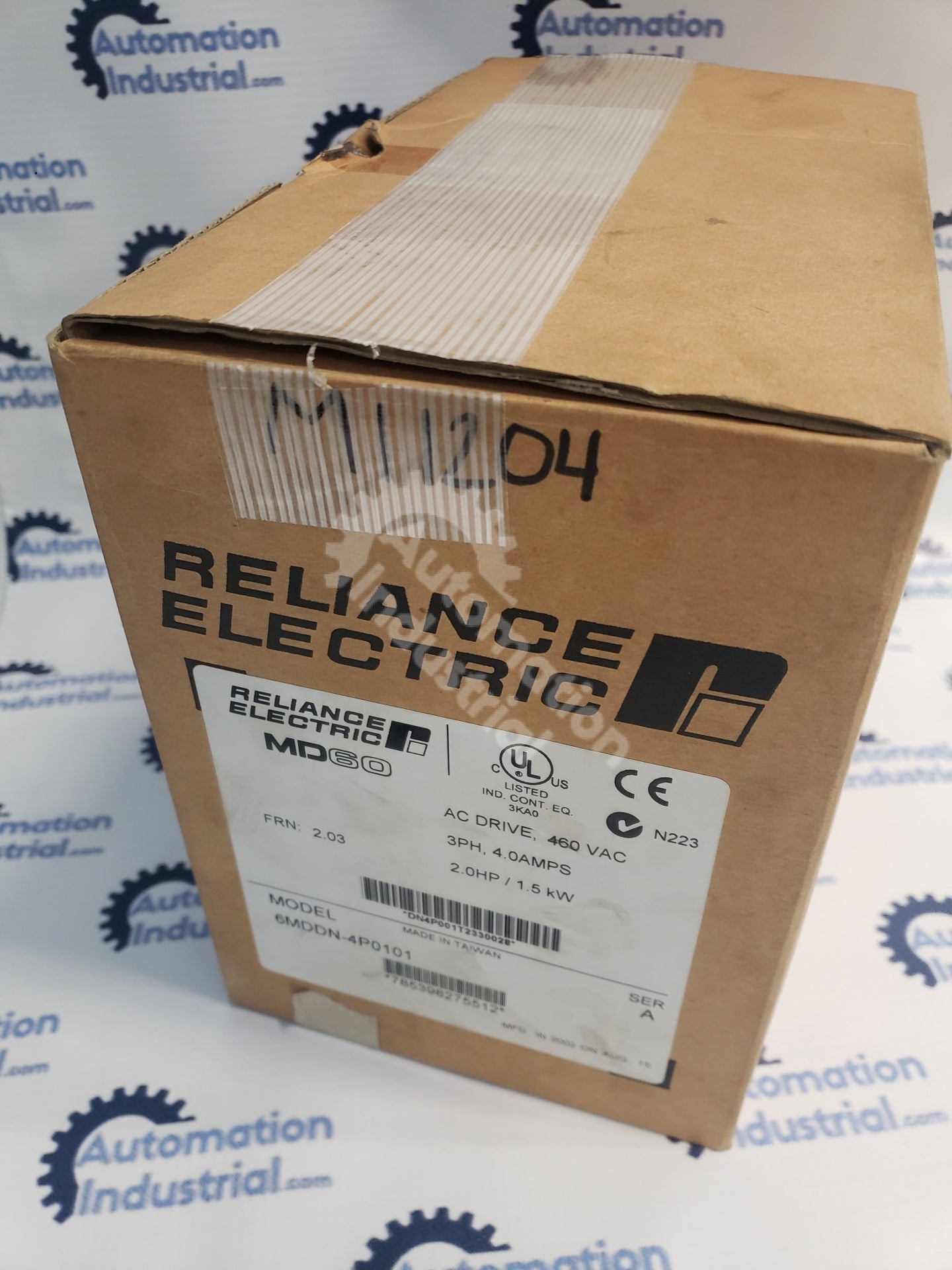 Reliance Electric MD60 6MDDN-4P0101 2HP 460 VAC 3PH AC DRIVE