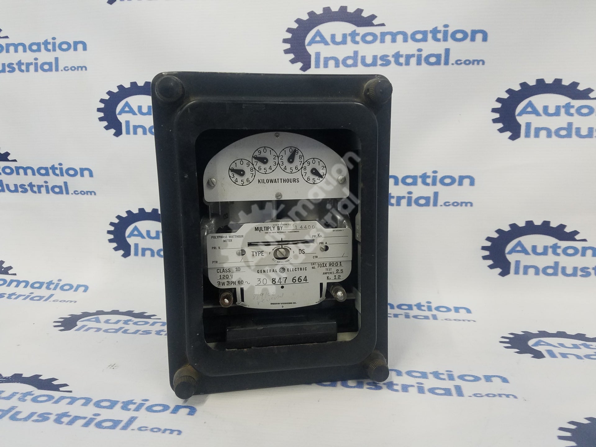 GE PolyPhase  Watthour Meter 701X90G