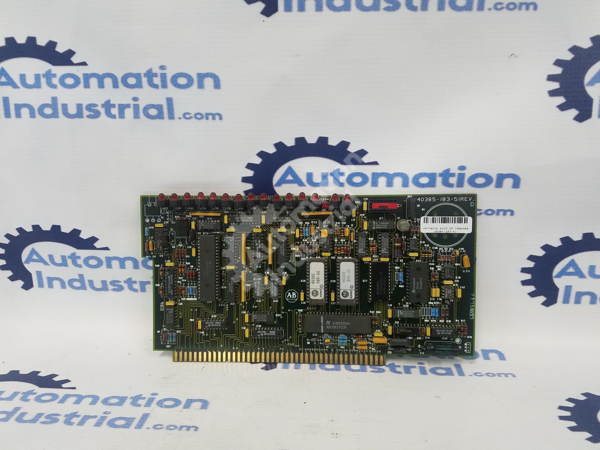 ALLEN BRADLEY 40385-183-51 REV D PC BOARD DIGITAL