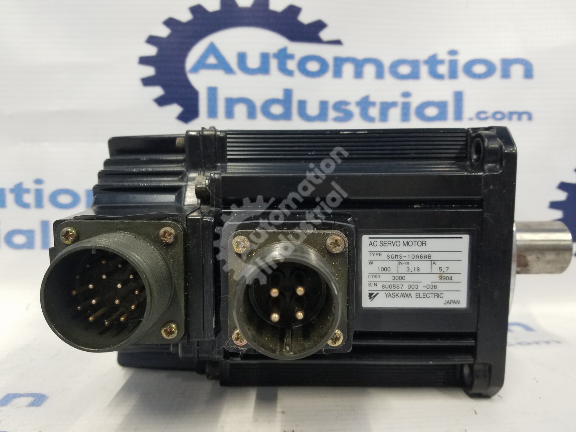 Yaskawa SGMS-10AGAB AC Servo Motor