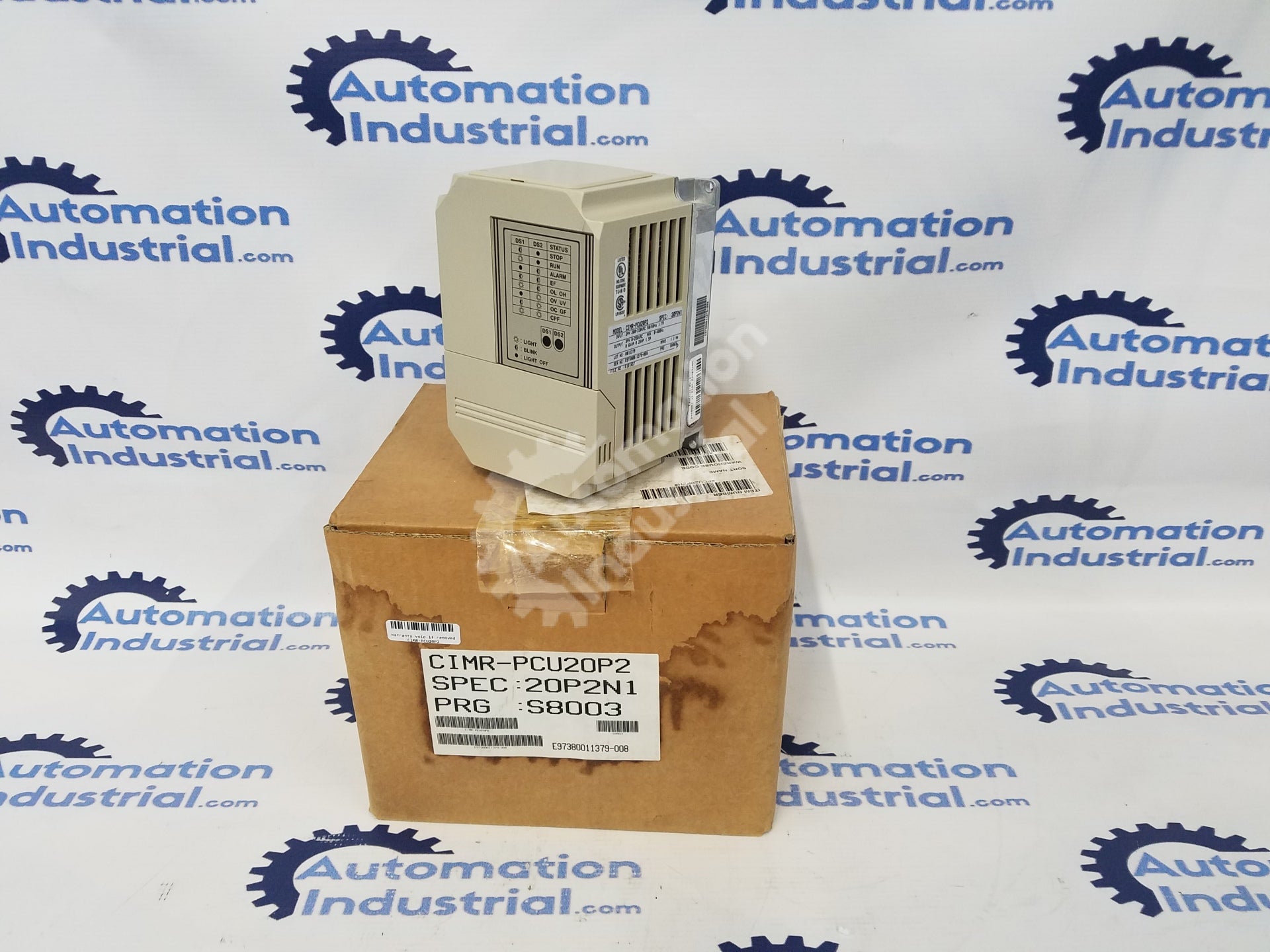 Yaskawa CIMR-PCU20P2 3PH 200-230VAC 50/60 Hz 1.7A