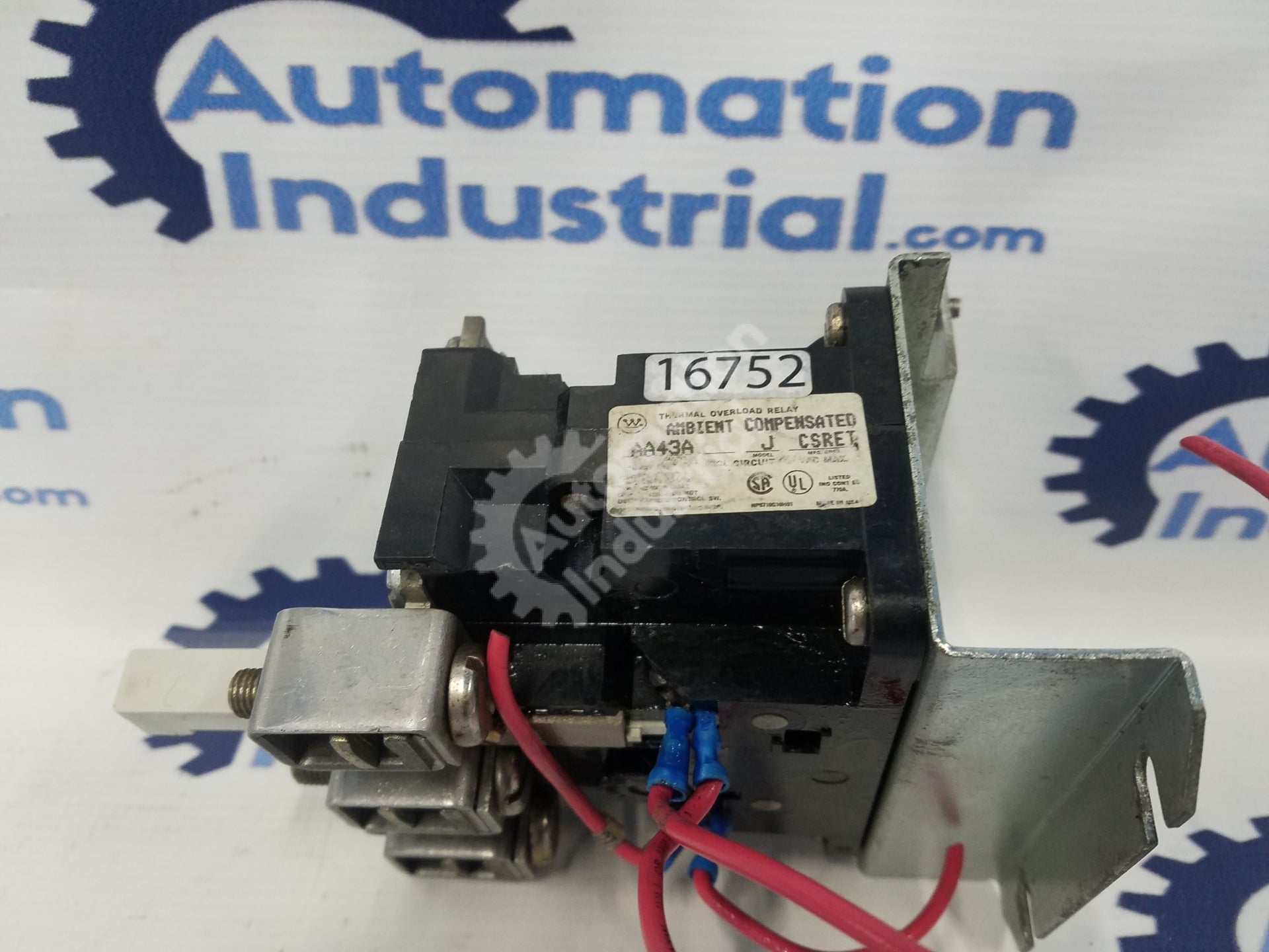 Westinghouse AA43AJ Thermal Overload Relay