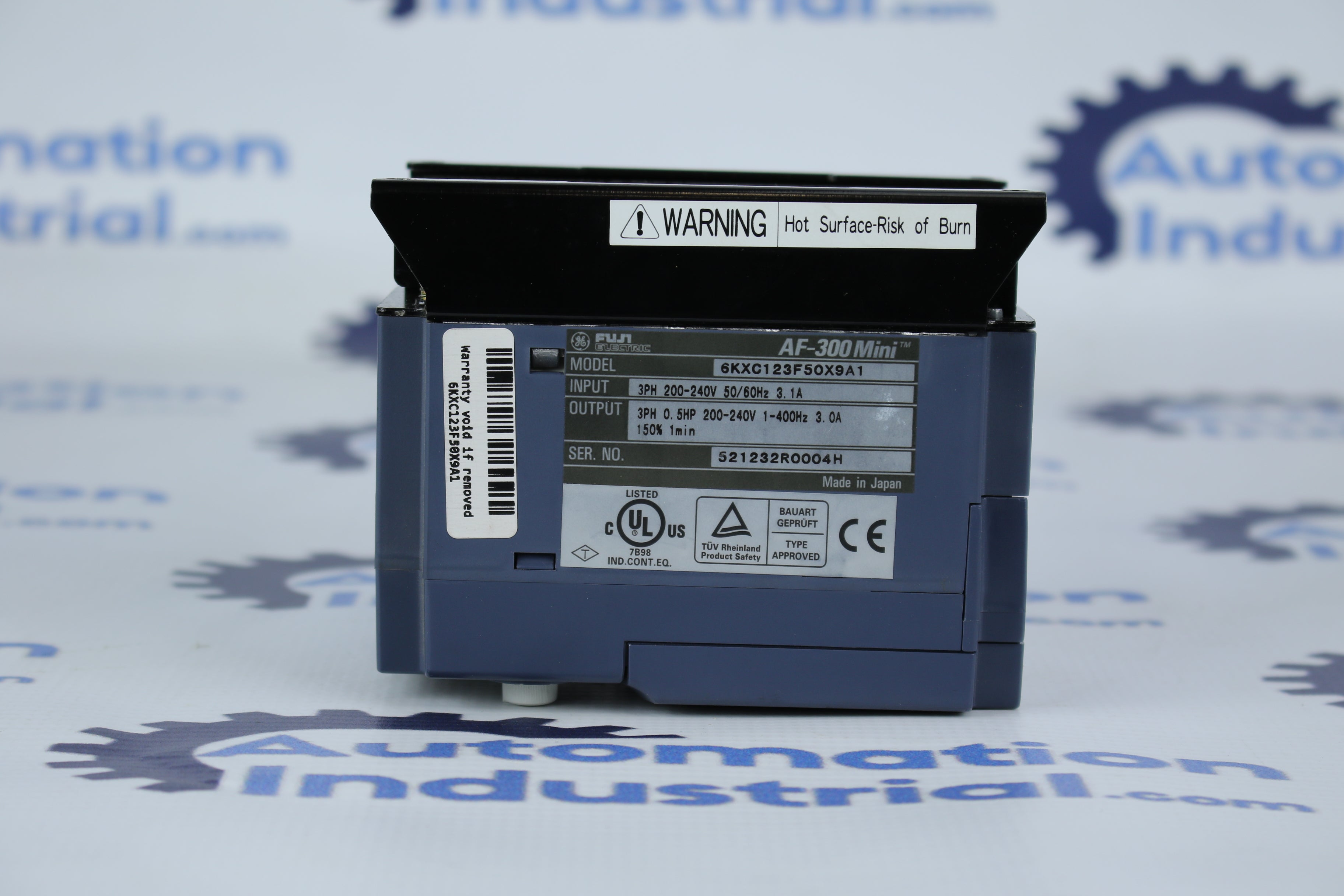 GE Fuji AF-300 Mini 6KXC123F50X9A1 200-240V .5HP Drive