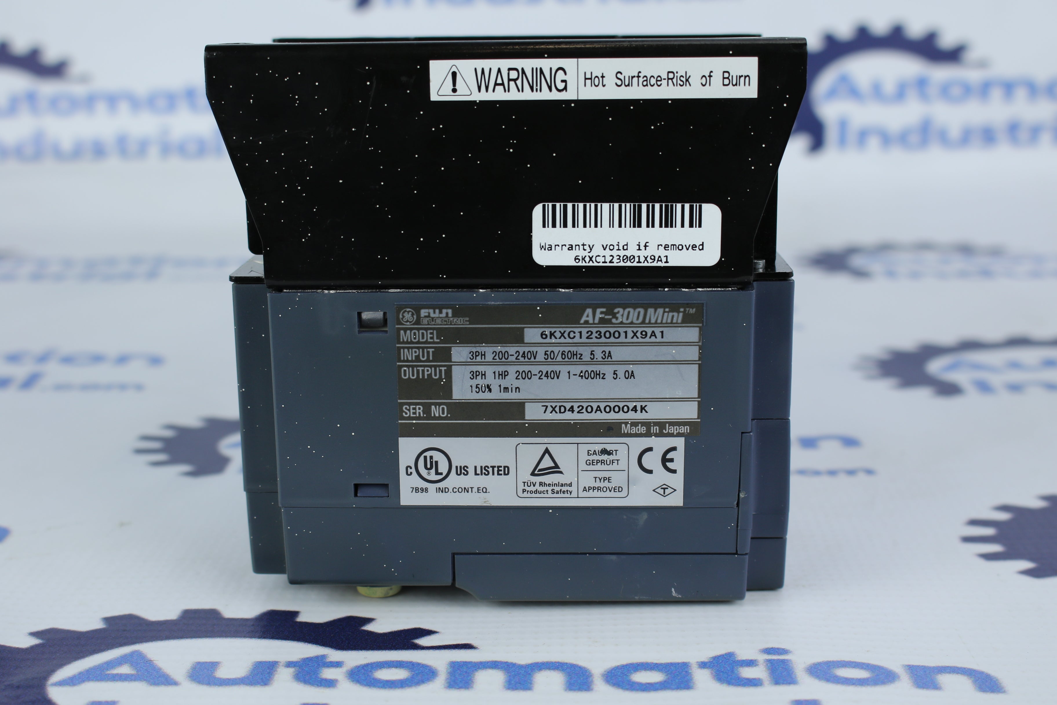 GE Fuji AF-300 Mini 6KXC123001X9A1 200-240V 1HP Drive