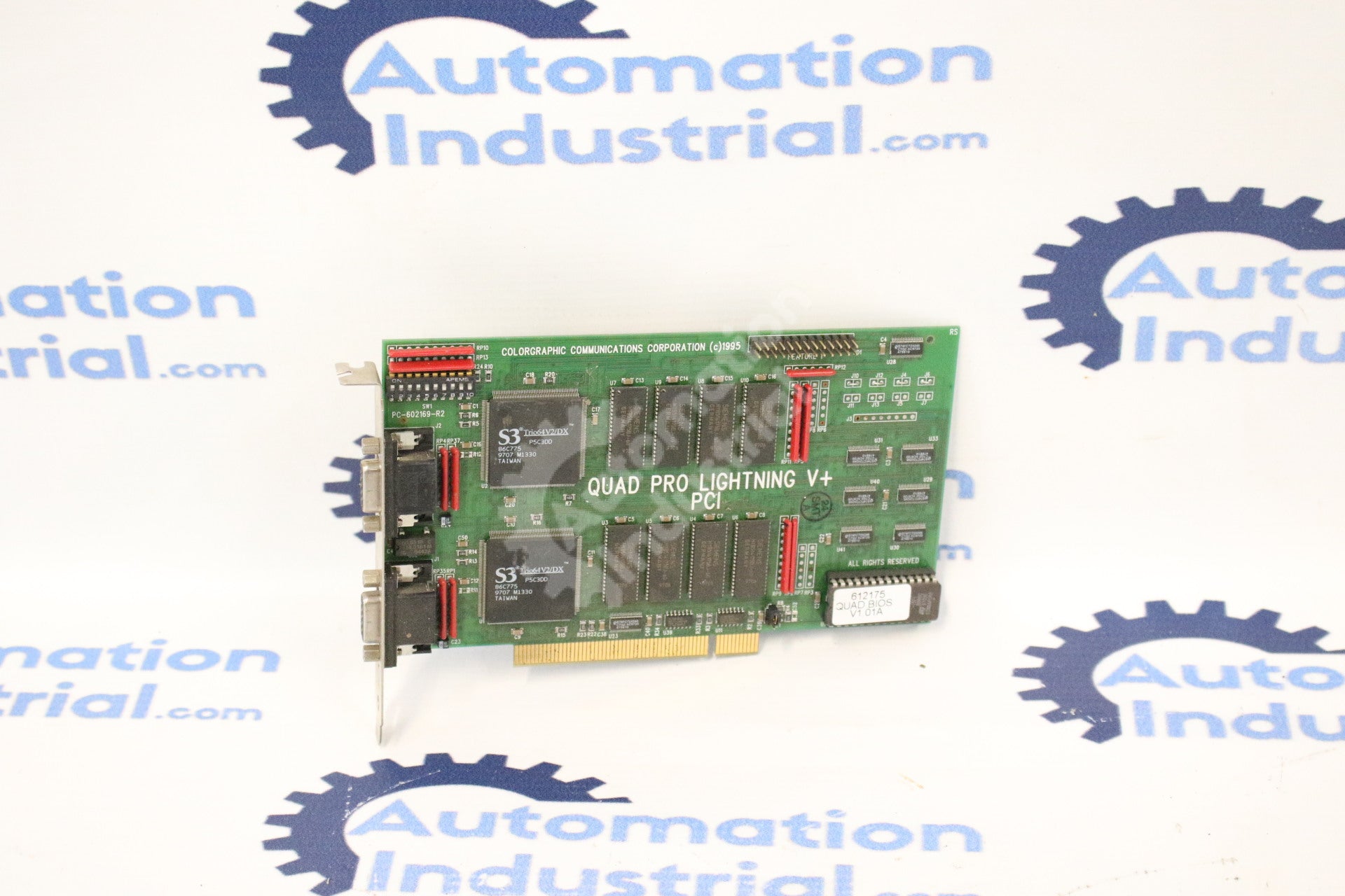 Colorgraphic Communications Corporation PC-602189-R2 Quad Pro Lightning V+ PCI