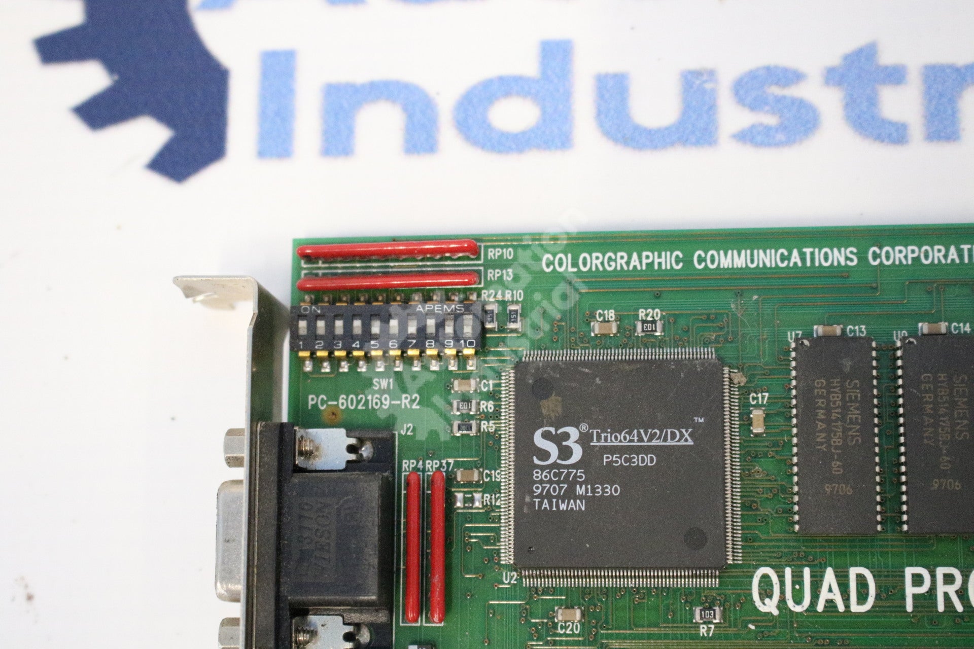 Colorgraphic Communications Corporation PC-602189-R2 Quad Pro Lightning V+ PCI