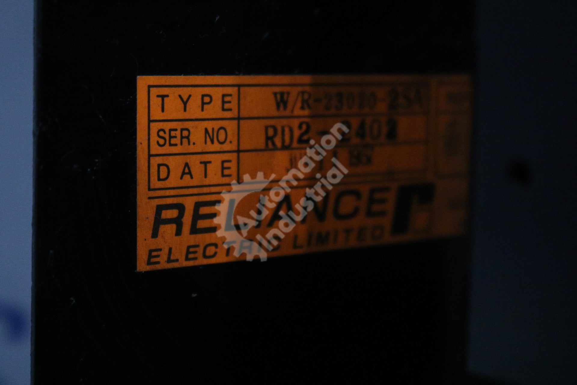 Reliance Electric W/R-23020-2SA Power Unit