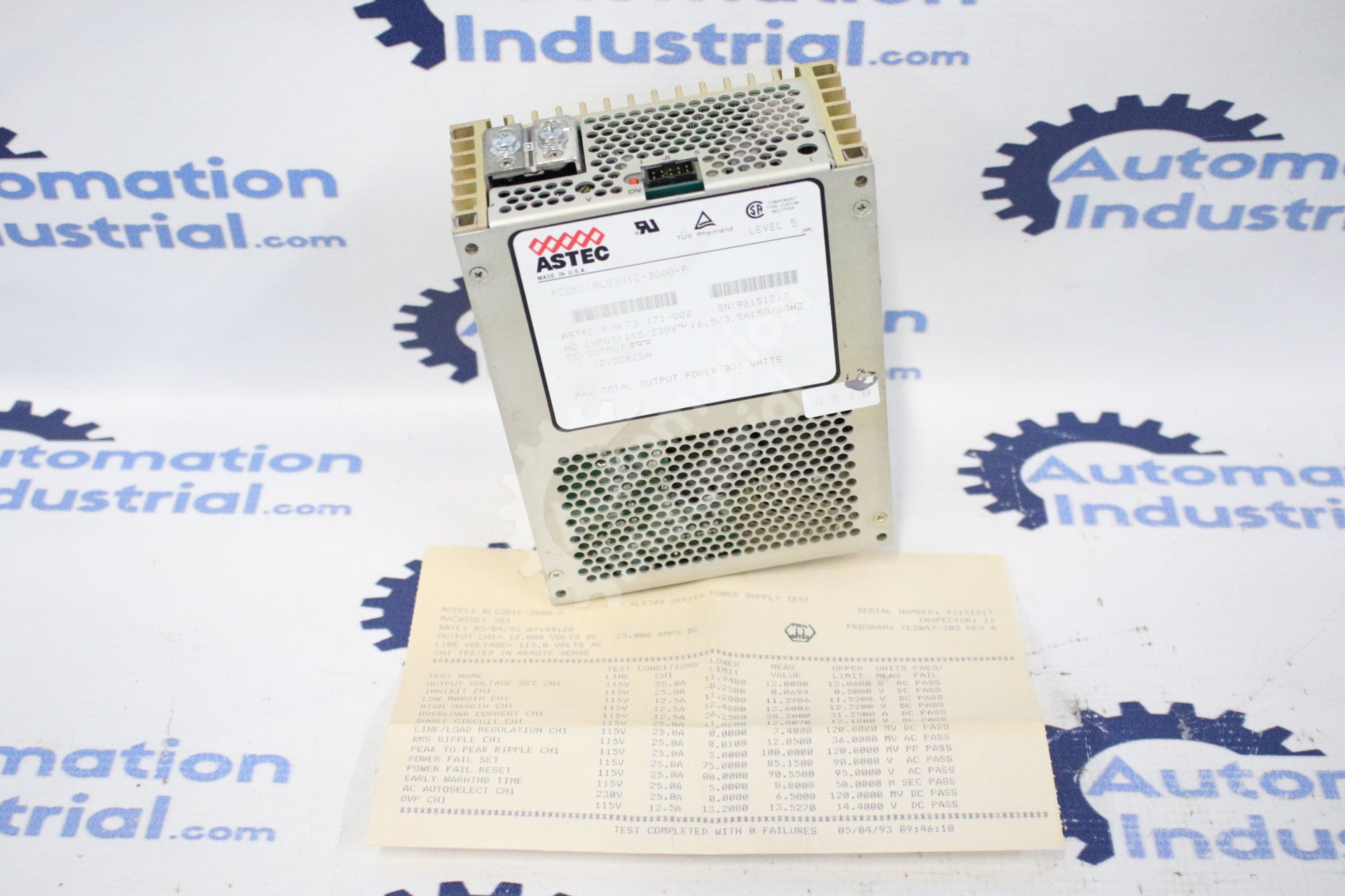 Astec ALS301C-3000-P Power Supply